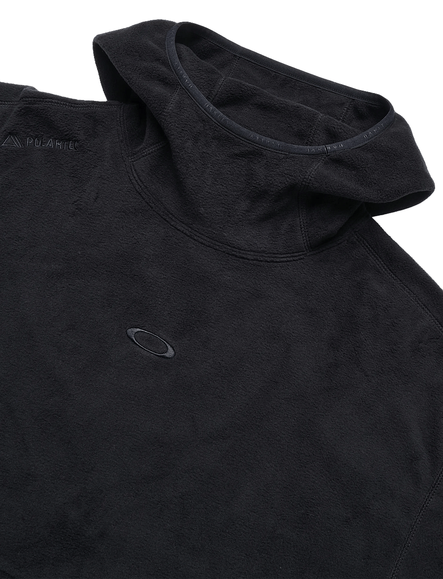 OAKLEY - SLUSH POLAR HOODIE - fleece og mellemlag - pitch black - 5
