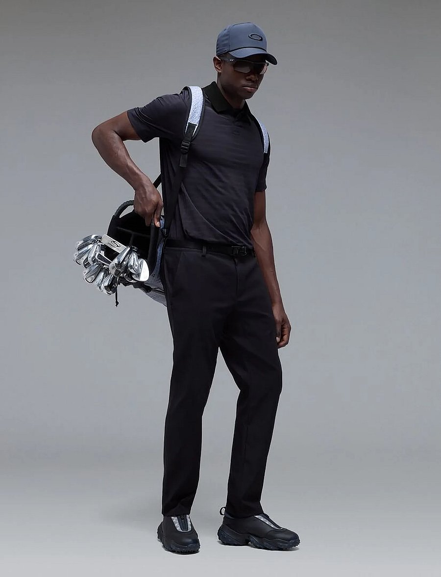 OAKLEY - C1 JACQ HORIZON STRIPE - polos - pitch black - 0