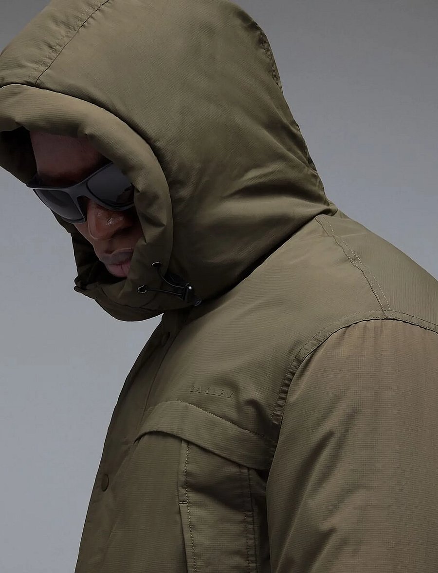 OAKLEY - MTN RIDGE PARKA - parka coats - deep olive - 0