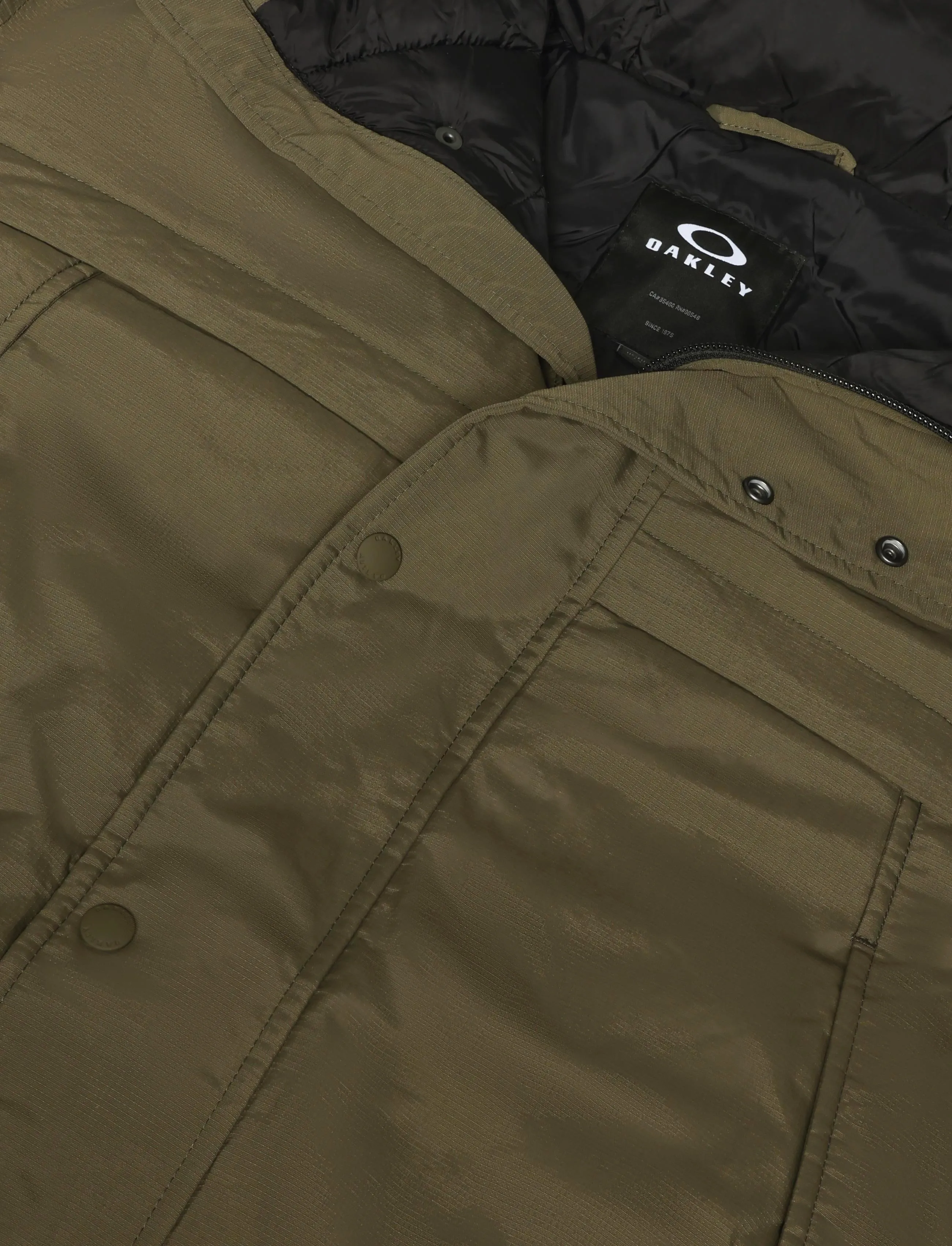 OAKLEY - MTN RIDGE PARKA - parka coats - deep olive - 5