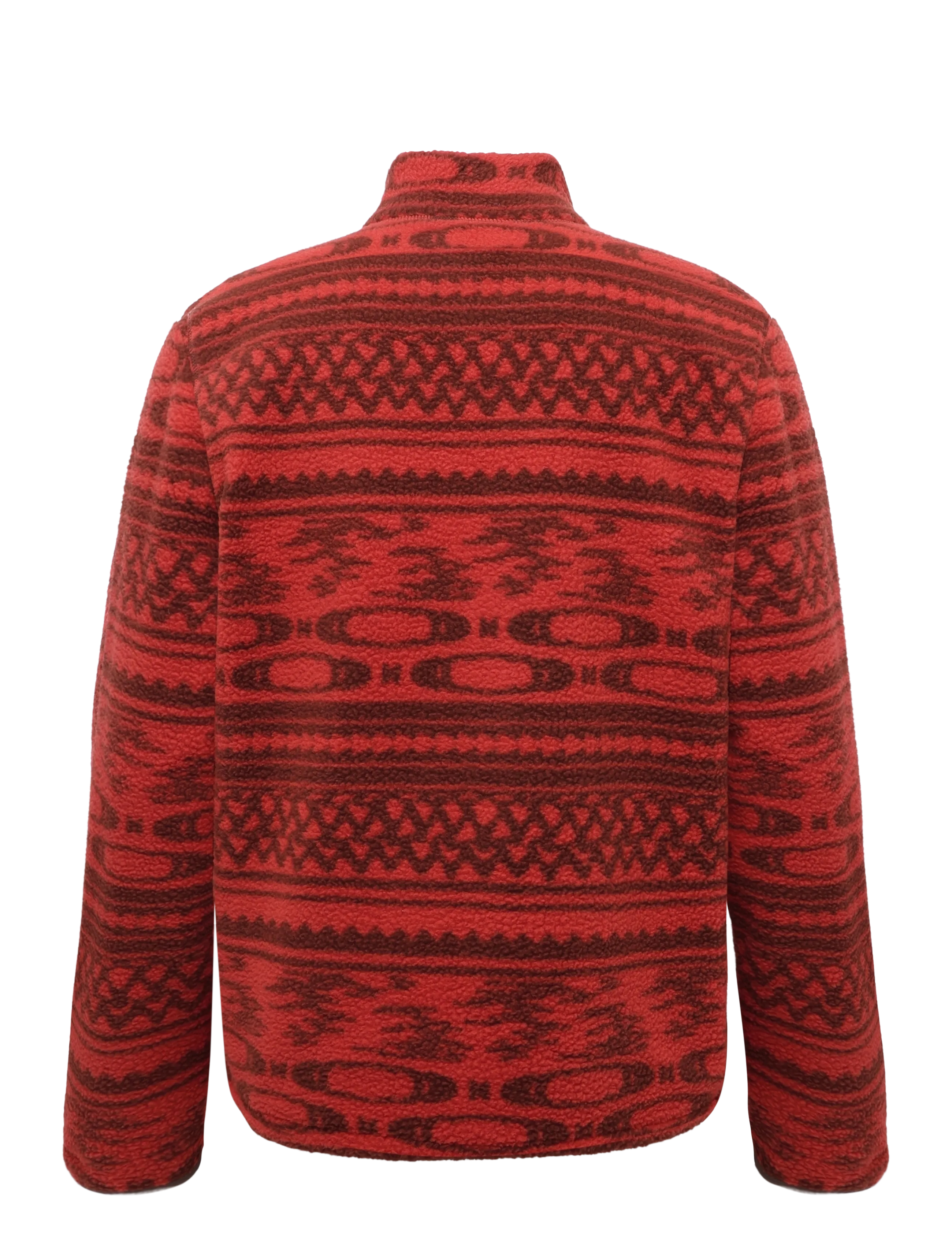OAKLEY - SNOWDRIFT MOUNTAIN FIRE SHERPA - kampsunid ja vahekihid - mntn pat flm red/drk umb - 2