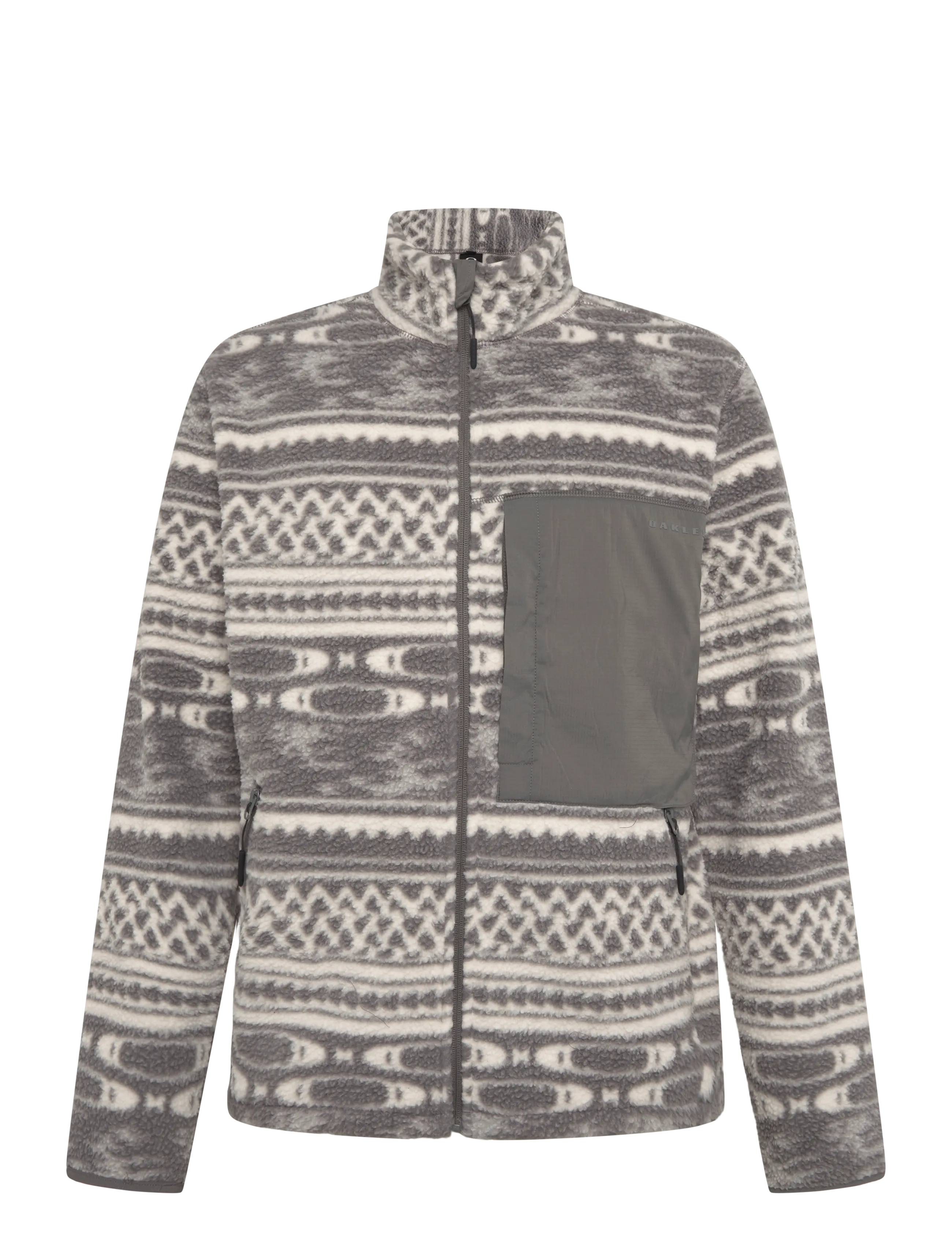 OAKLEY SNOWDRIFT MOUNTAIN FIRE SHERPA - Tops - MNTN PAT MIST/GRANITE GR / grey