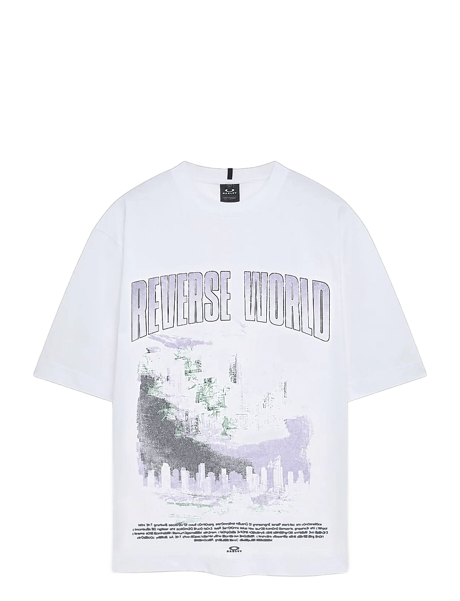 OAKLEY - REVERSE WORLD TEE - white - 0