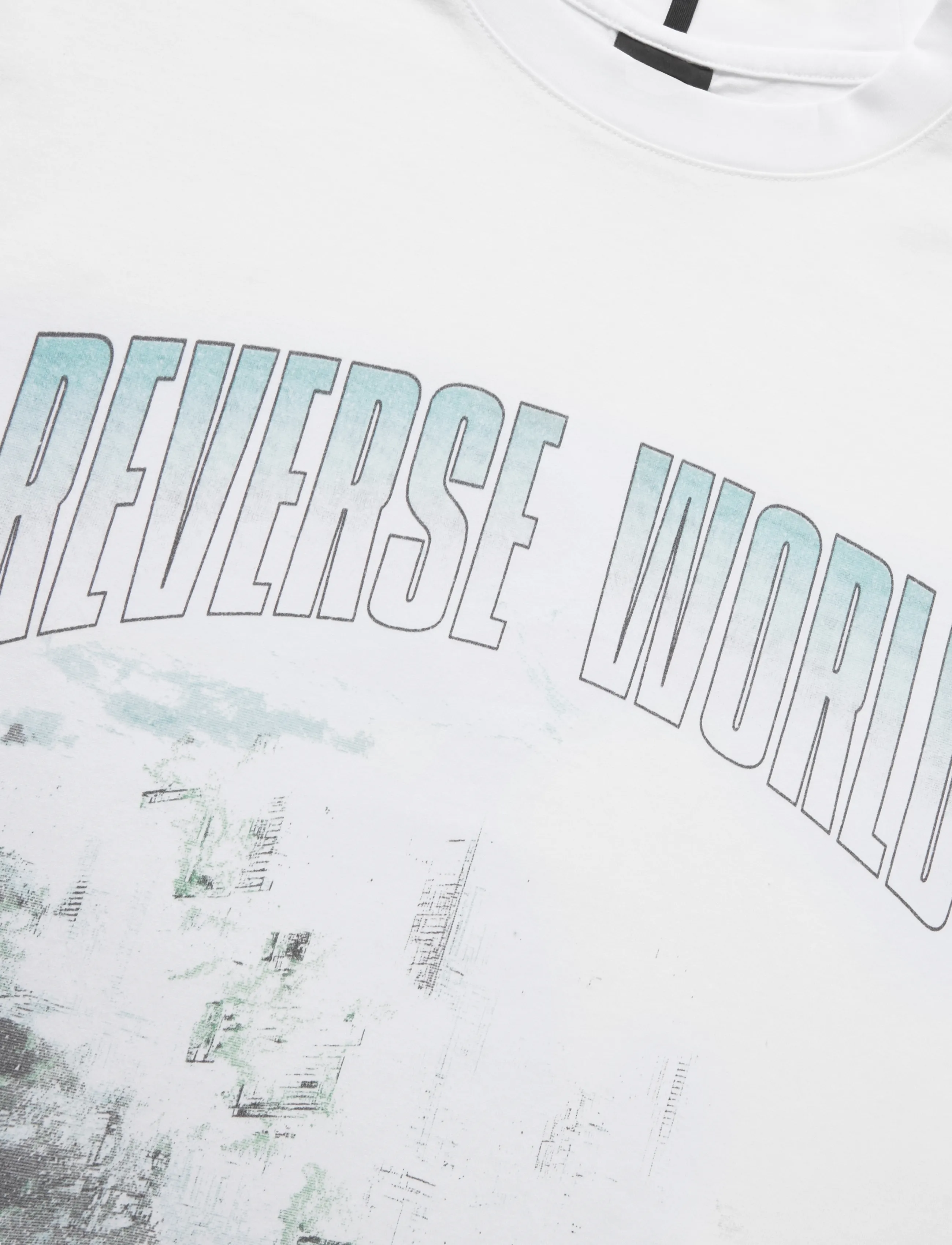 OAKLEY - REVERSE WORLD TEE - oberteile & t-shirts - white - 2