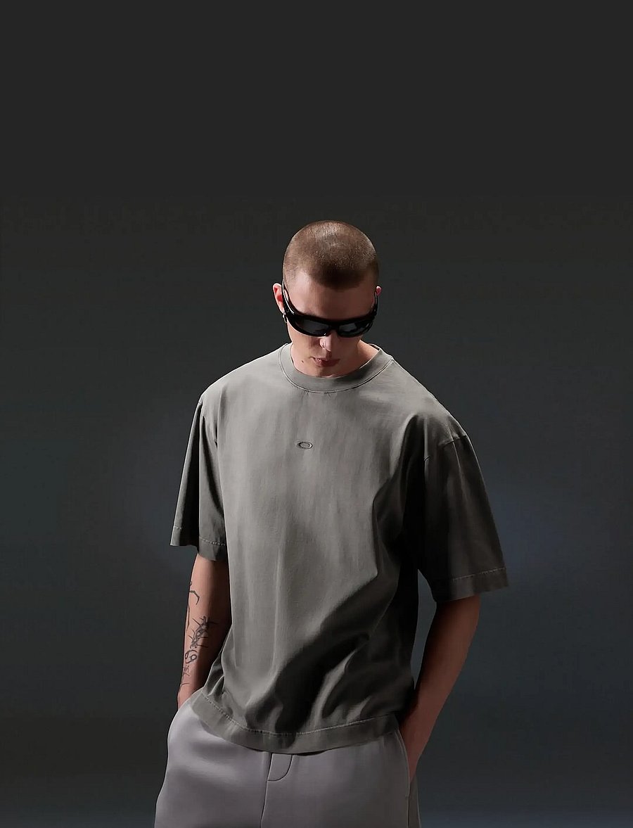 OAKLEY - RESERVE STRATO ONE ICON TEE - granite gray - 0