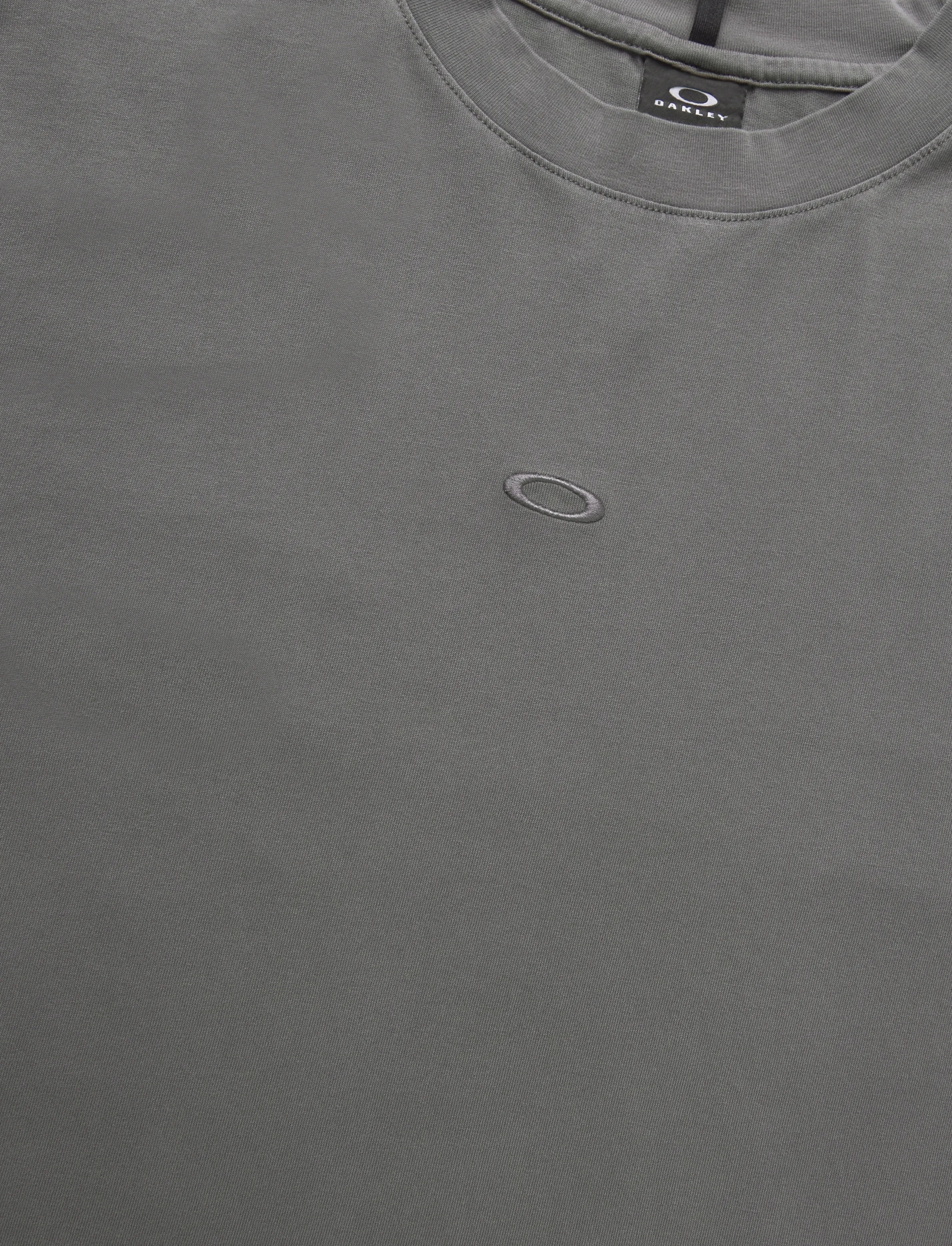 OAKLEY - RESERVE STRATO ONE ICON TEE - herbstersparnisse - granite gray - 5