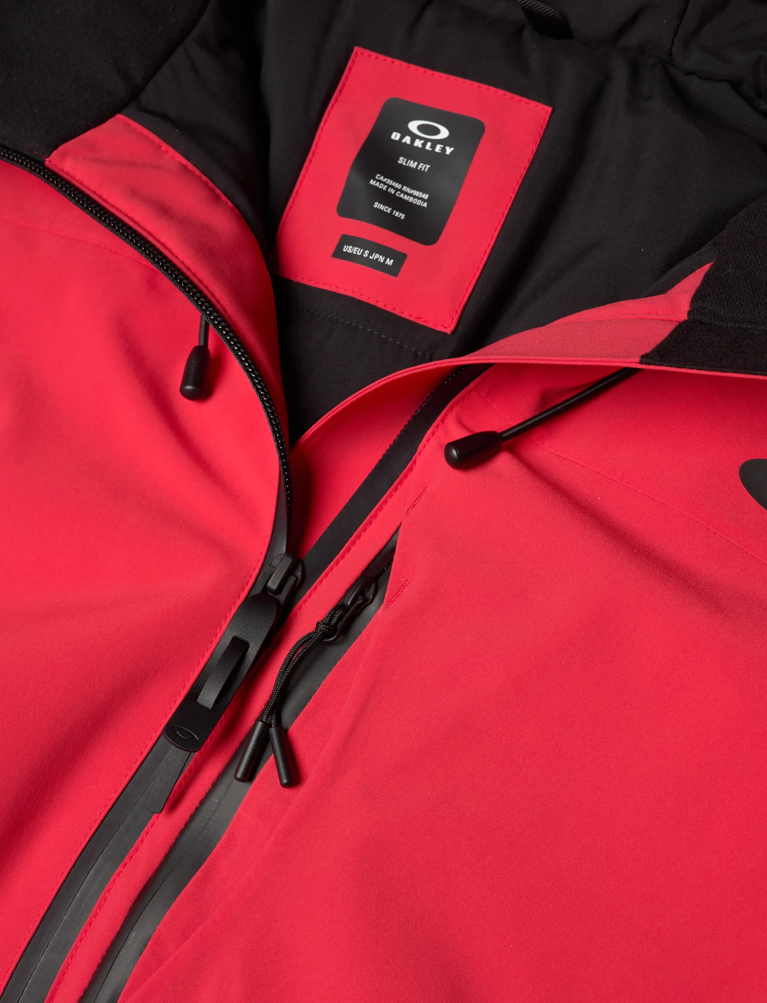 OAKLEY - W. CANOPY INSULATED JACKET - skidkläder - hibiscus red - 2
