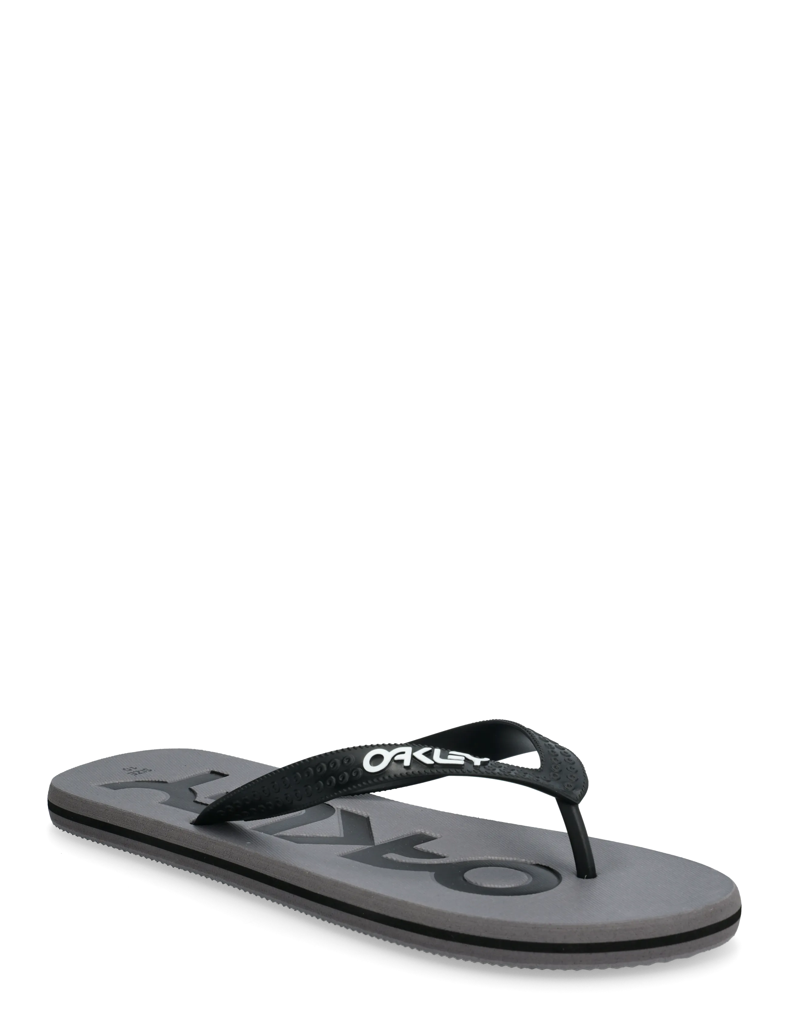 OAKLEY College Flip Flop, 39, Sandals, Grau - Flops, Männerswear