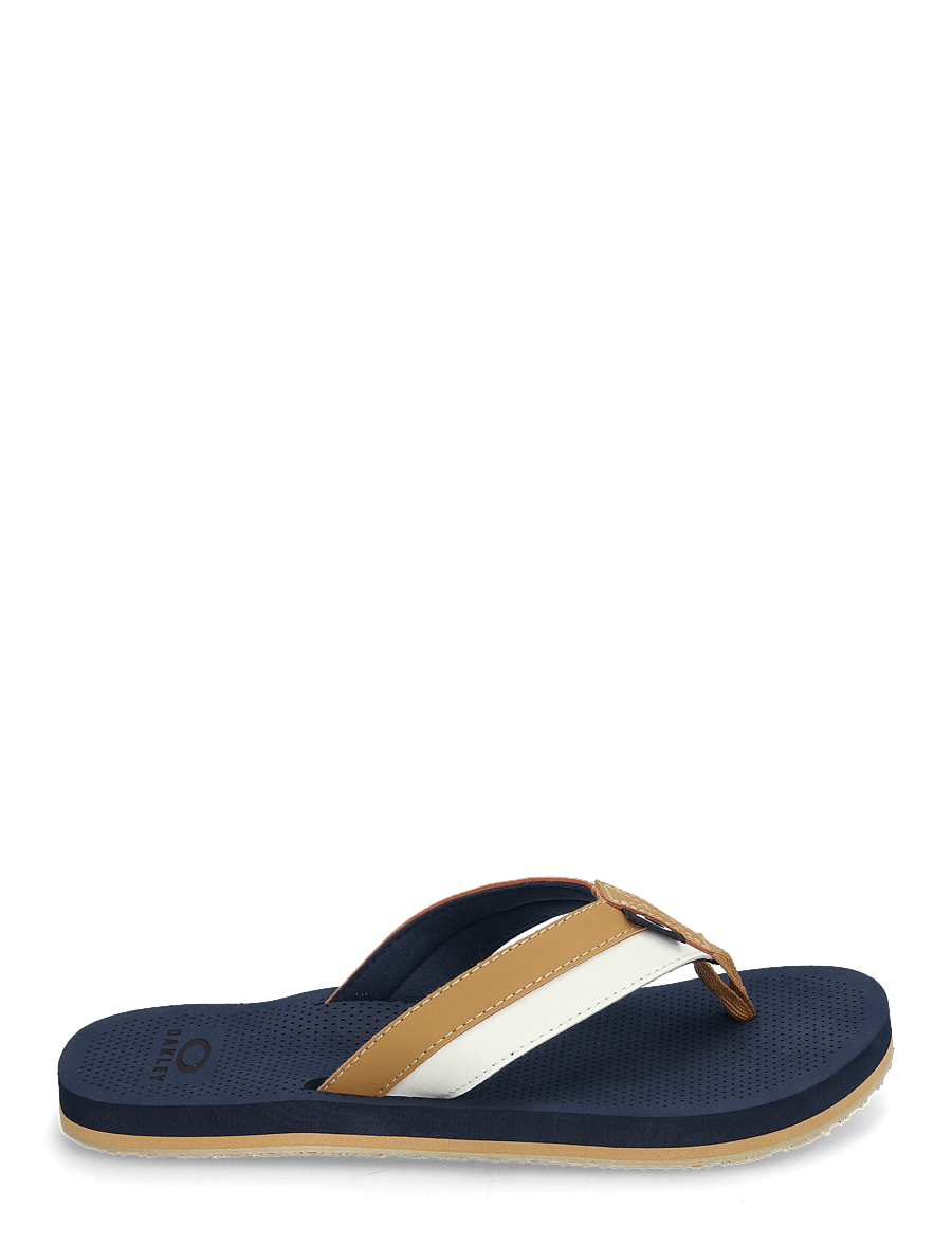 OAKLEY - BURKE FLIP FLOP - shoes - team navy/light curry - 1