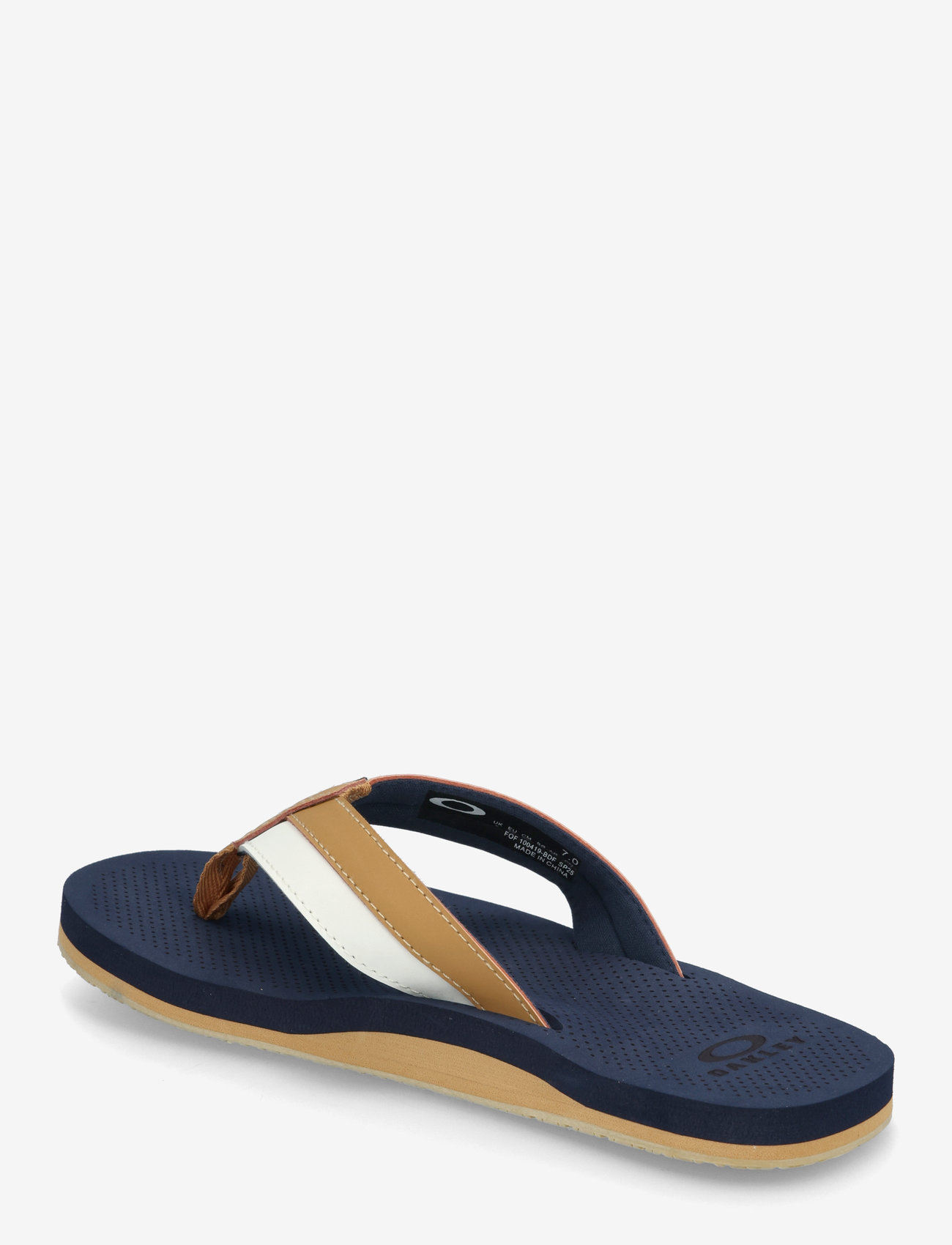 OAKLEY - Burke FLIP FLOP - kingad - team navy/light curry - 2