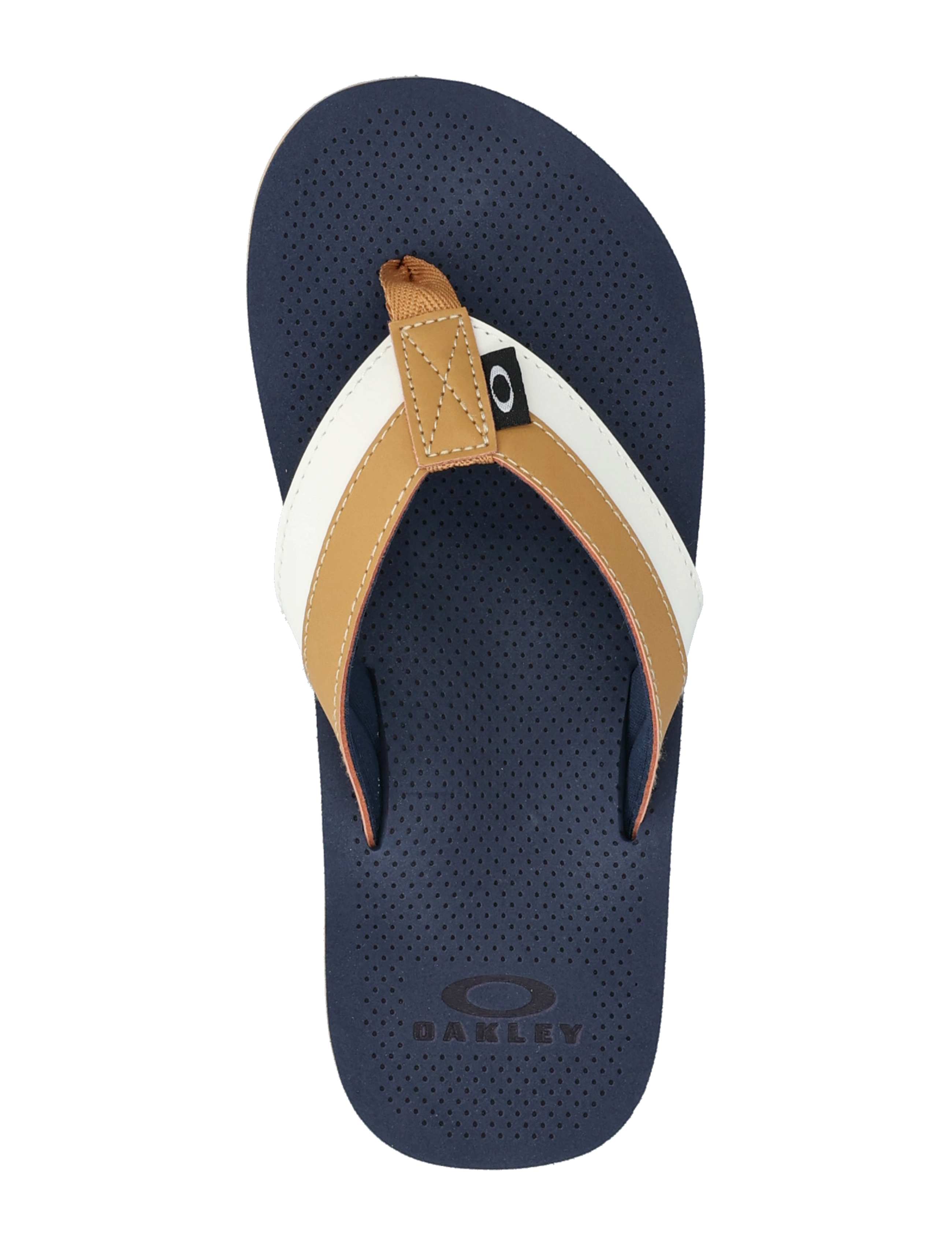 OAKLEY - BURKE FLIP FLOP - shoes - team navy/light curry - 3