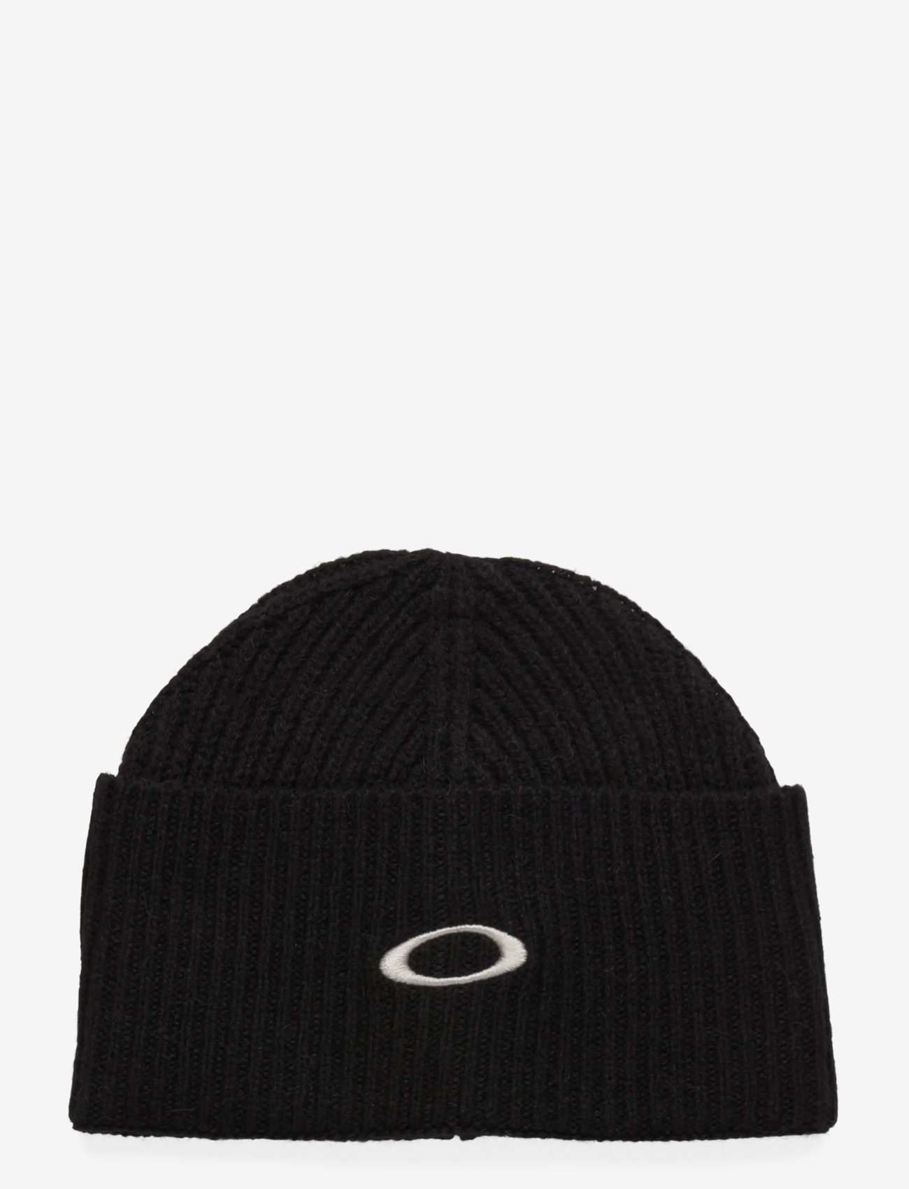OAKLEY - ELLIPSE RIBBED BEANIE - mössor - blackout - 0