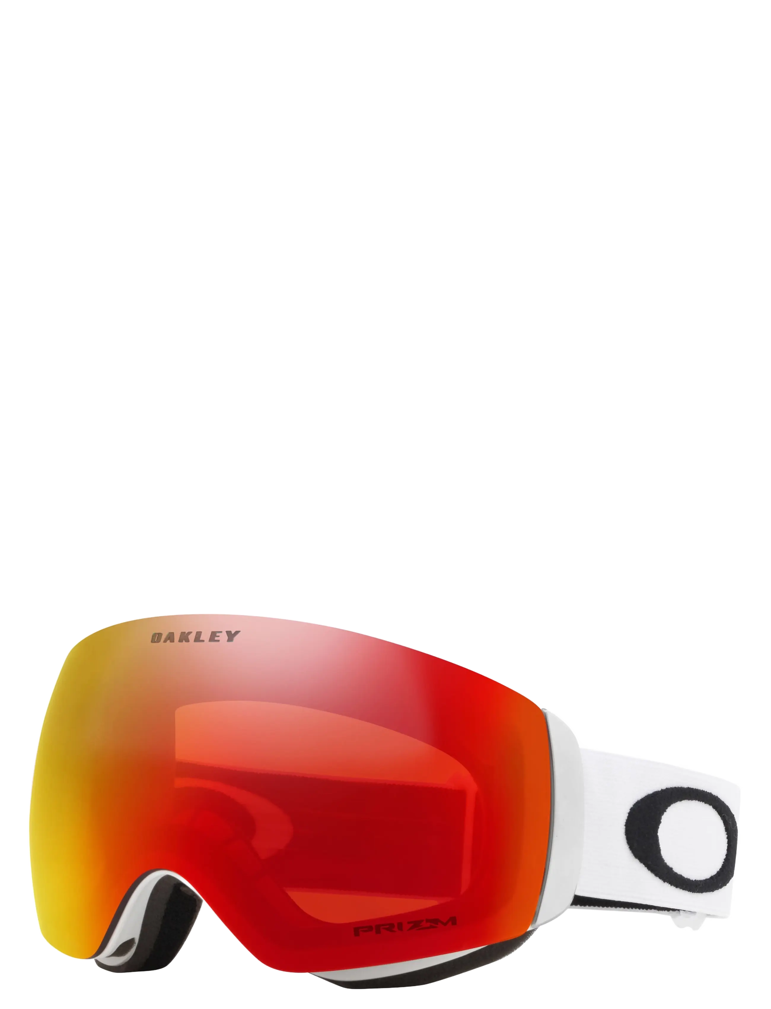 OAKLEY FLIGHT DECK M - Vis alt - MATTE WHITE / PRIZM SNOW TORCH IRIDIUM / orange