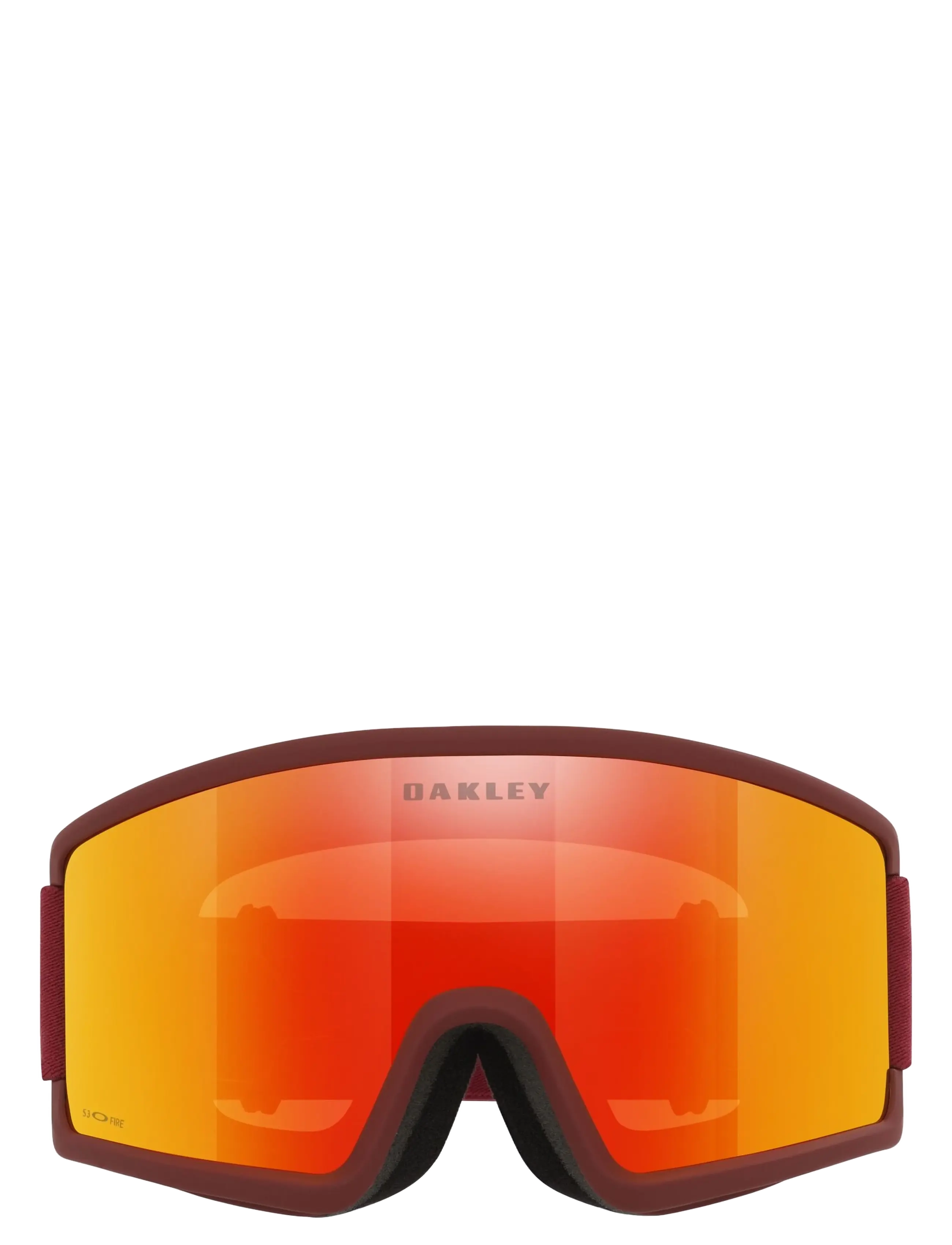 OAKLEY - TARGET LINE M - briller - iron red / fire iridium - 1