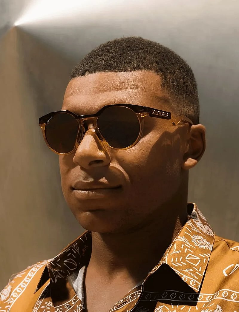 OAKLEY - HSTN - glasögon - dark amber/light curry - 0