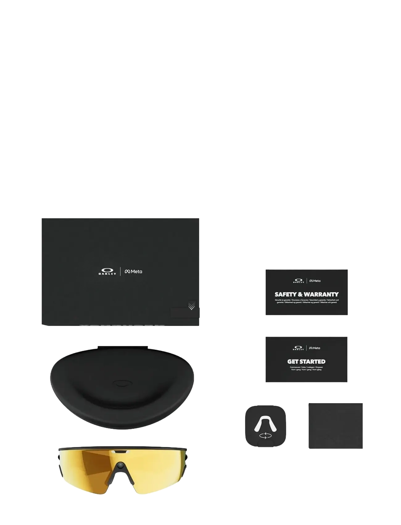 OAKLEY - META VANGUARD - brillen - black / prizm 24k - 5