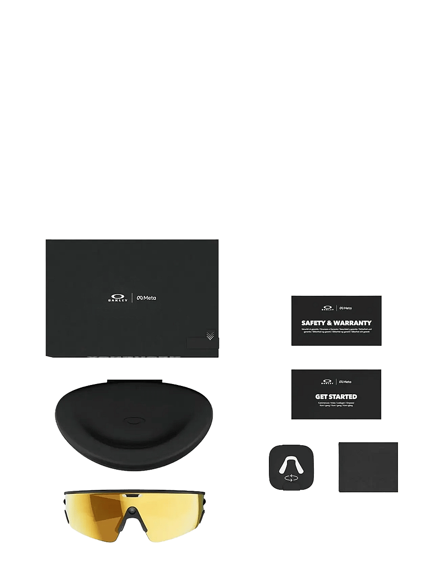OAKLEY - META VANGUARD - brillen - black / prizm 24k - 5
