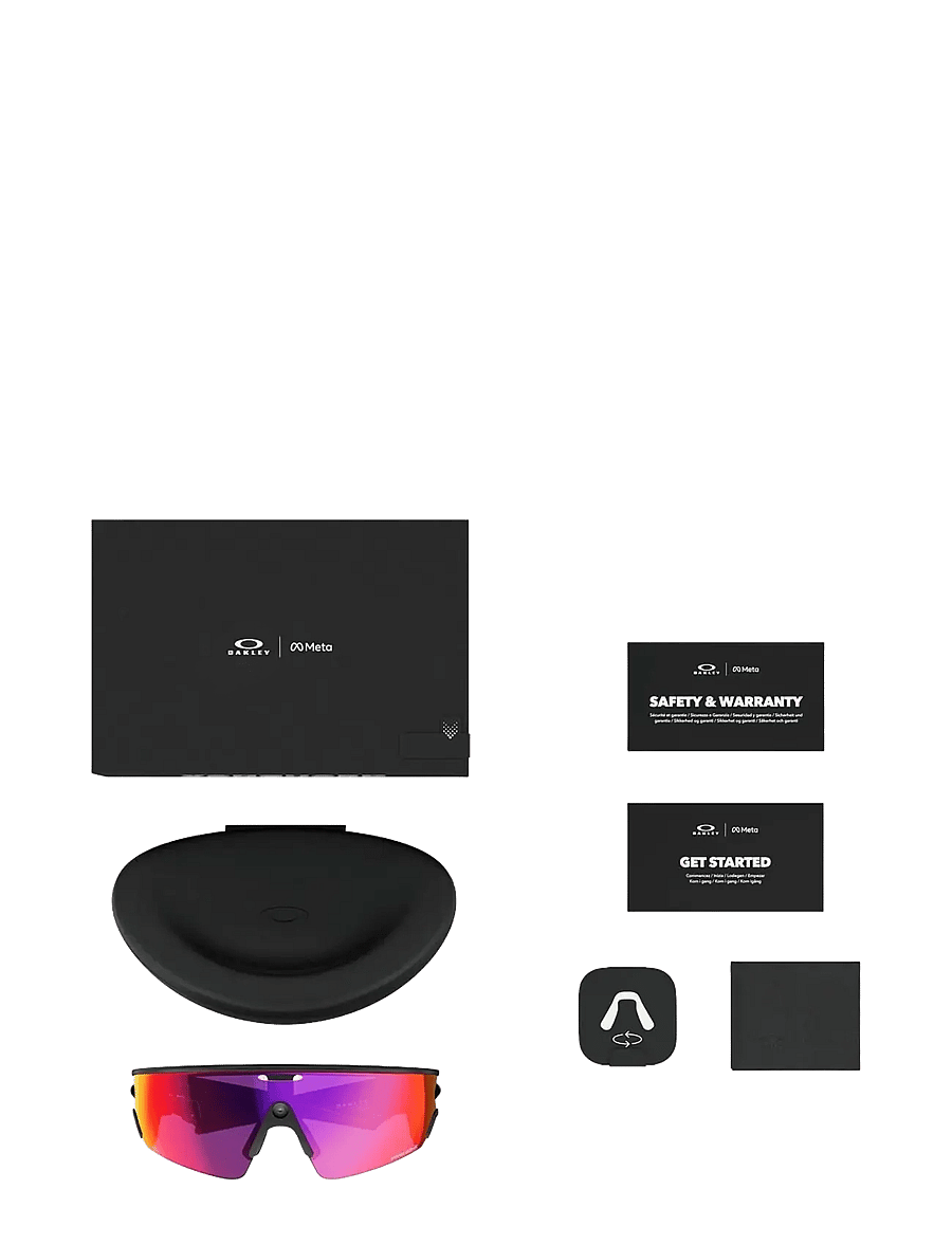 OAKLEY - META VANGUARD - brillen - black / prizm road - 5