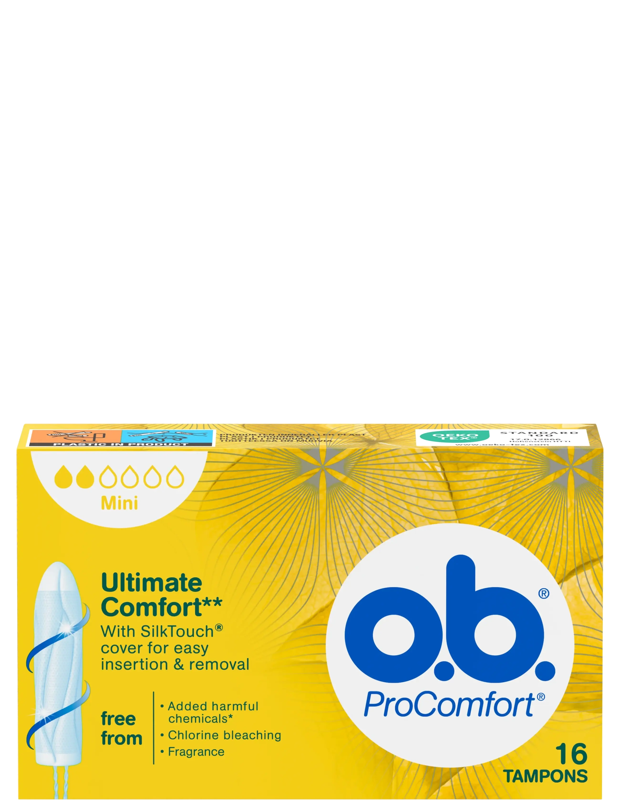 o.b. o.b. ProComfort Mini, 16 st - Intimate care - CLEAR / undefined