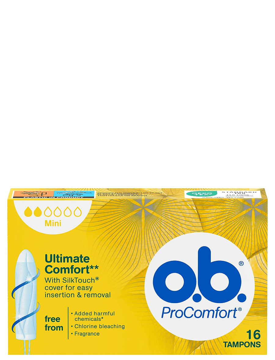o.b. - o.b. ProComfort Mini, 16 st - tamponger - clear - 0