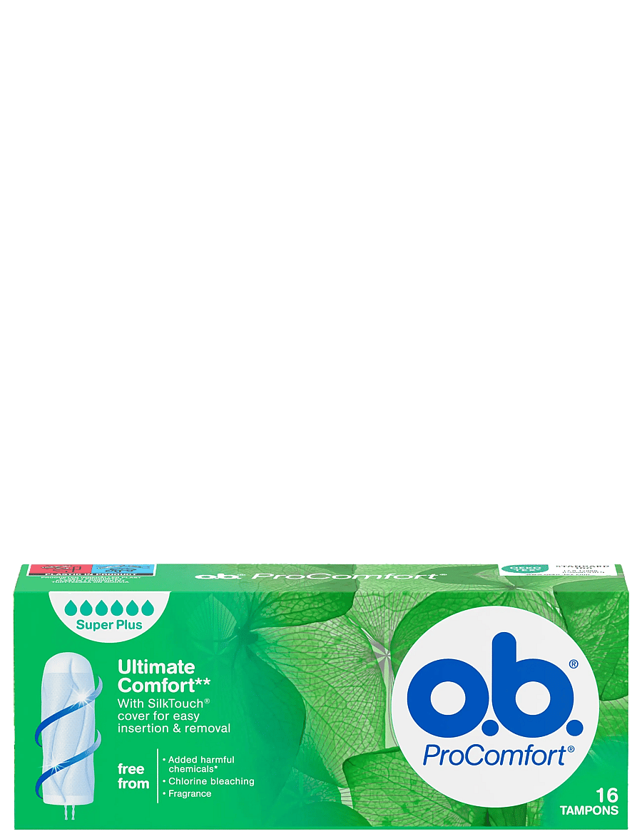 o.b. - o.b. ProComfort Super Plus, 16 st - túrtappar - clear - 0