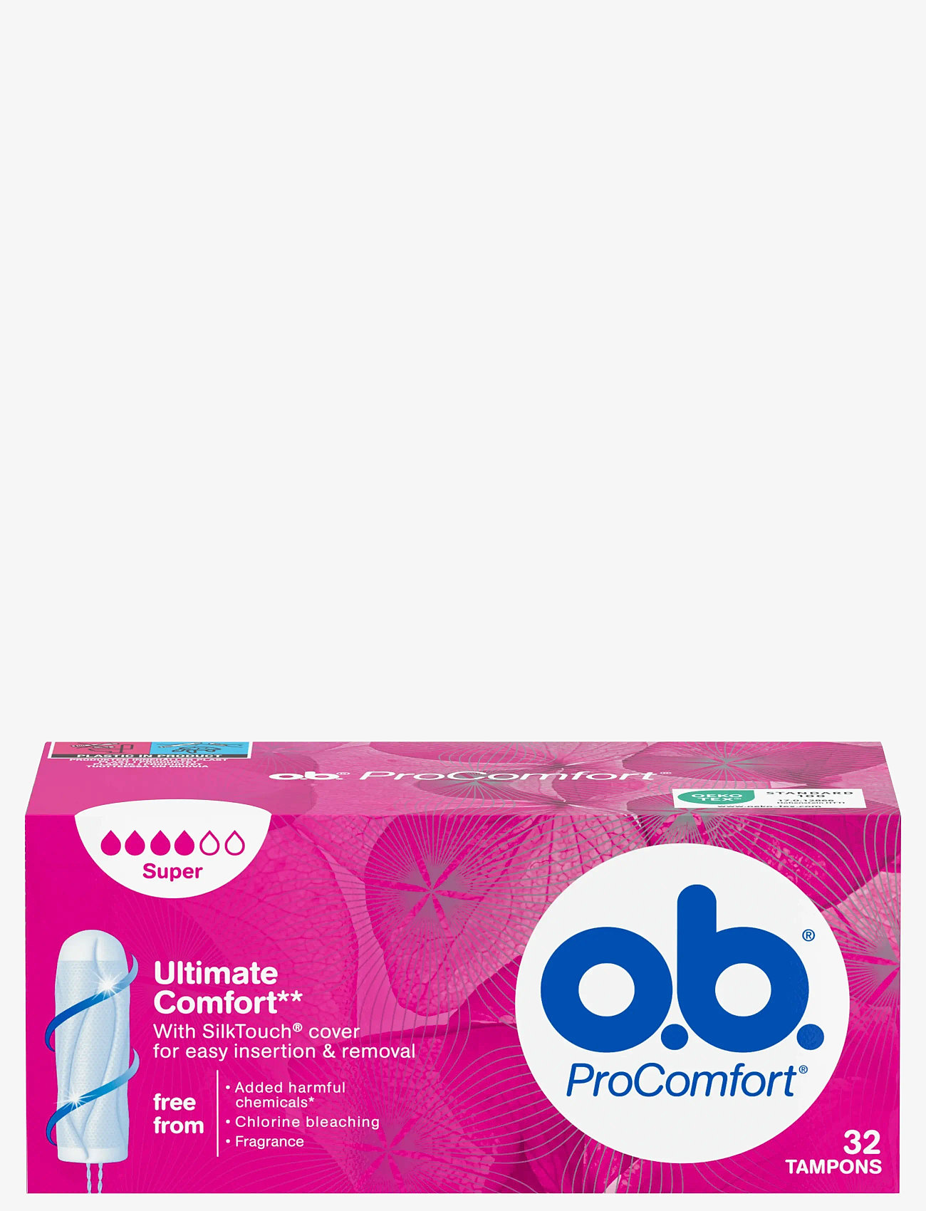 o.b. - o.b. ProComfort Super, 32 st - tampons - clear - 0