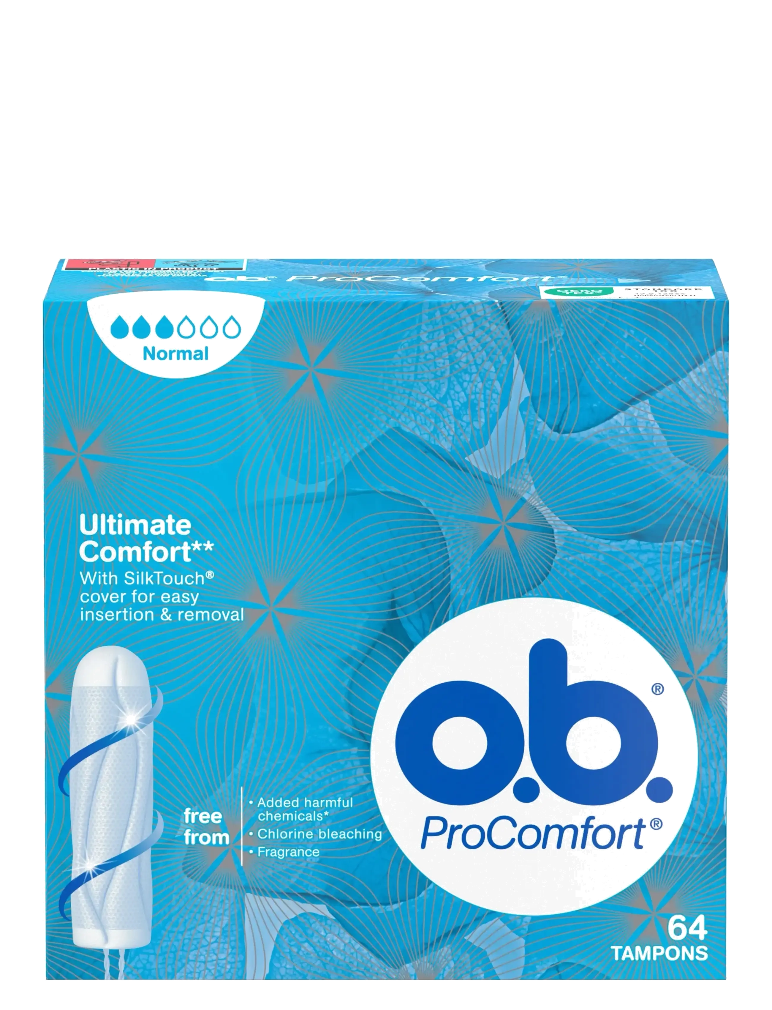 o.b. o.b. ProComfort Normal, 64 st - Heilsa & vellíðan - CLEAR / undefined