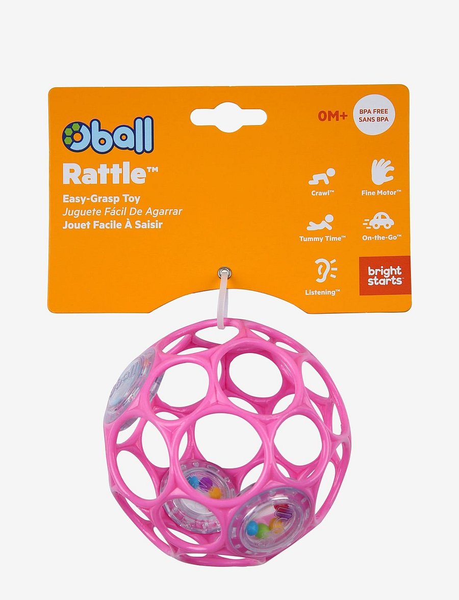 Oball - Oball Rattle - pink - interaktiva leksaker - pink - 2