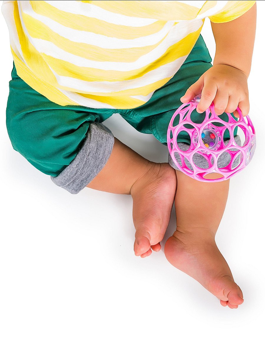 Oball - Oball Rattle - pink - interaktiva leksaker - pink - 0