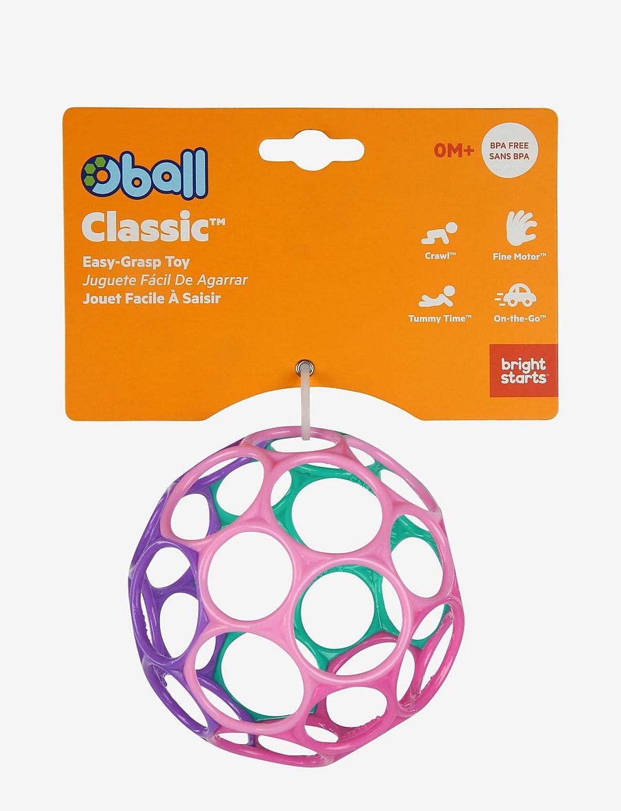 Oball - Oball Classic bold - pink/lilla - interaktivt legetøj - pink, purple - 2