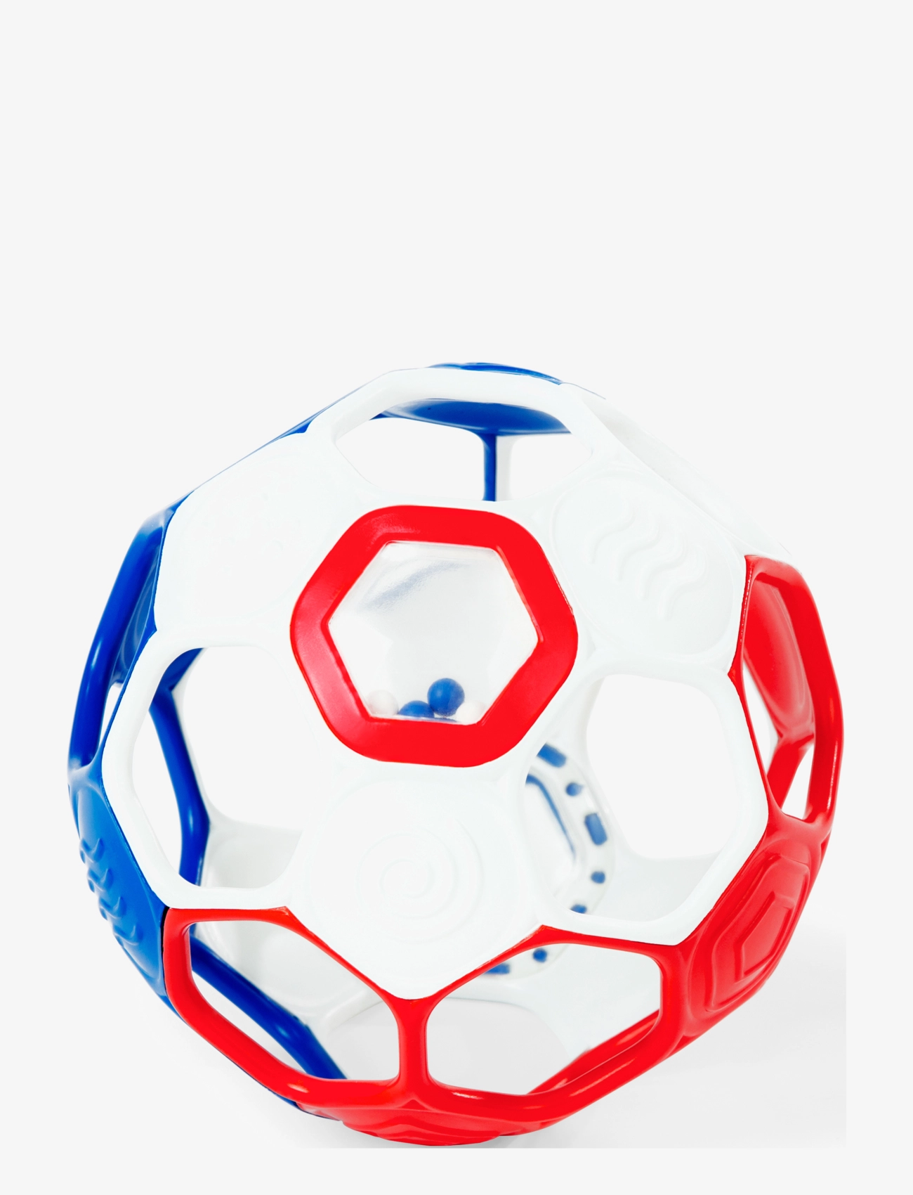 Oball Soccer Oball Fodbold (Rød/Hvid/Blå), Børn, Interactive Legetøj, Multi/mønstret, Str: ONE SIZE