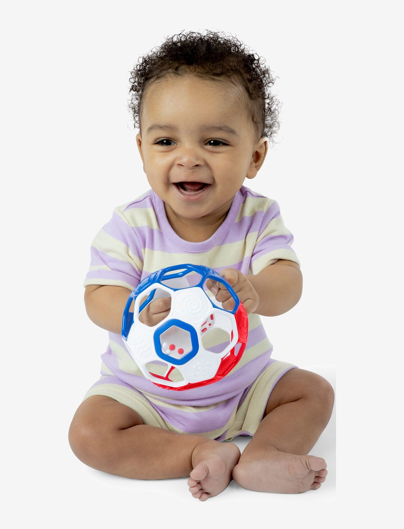 Oball - Soccer Oball - fodbold (rød/hvid/blå) - interactive toys - multi coloured - 1