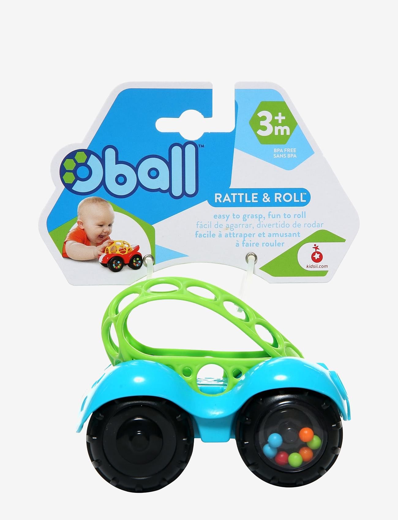 Oball - Oball Rattle & Roll - multi coloured - 1