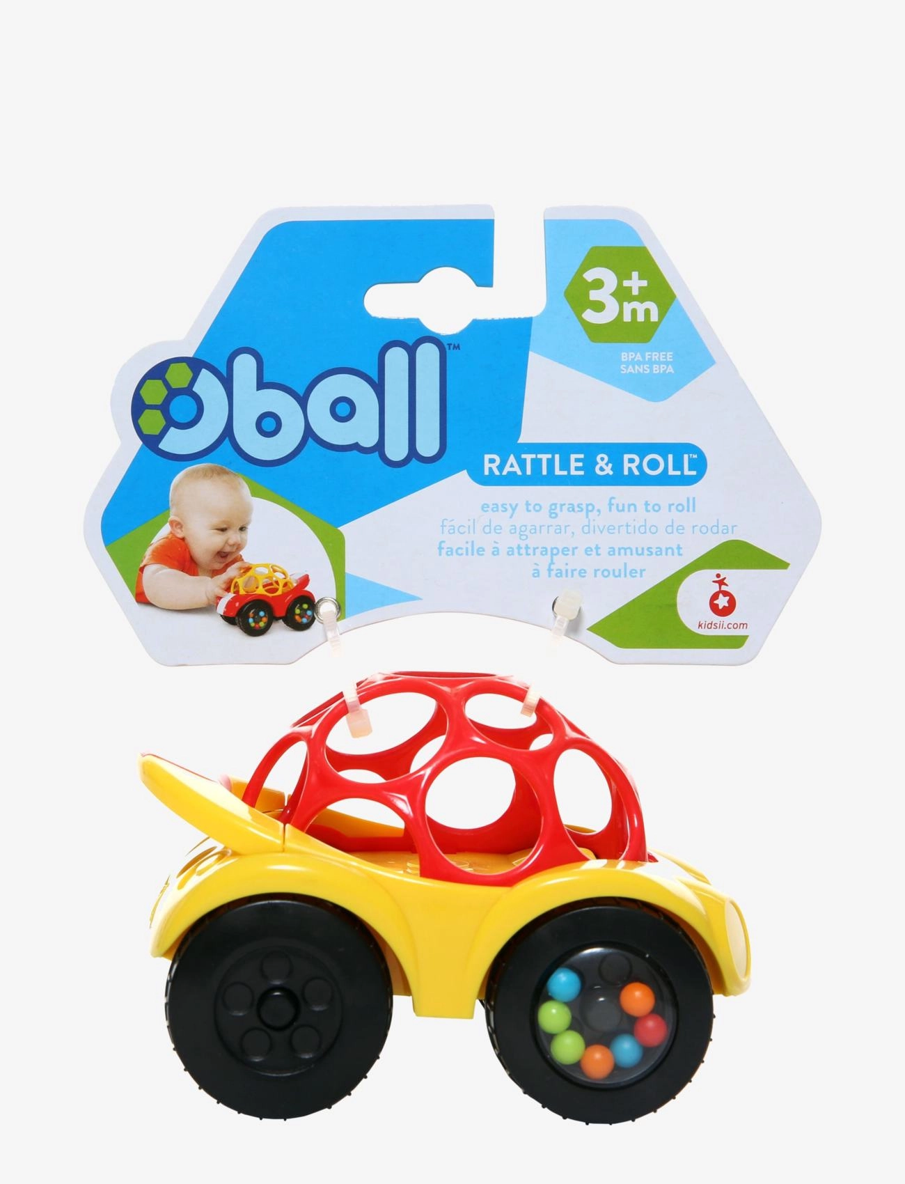 Oball - Oball Rattle & Roll - leksaksbilar - multi coloured - 3
