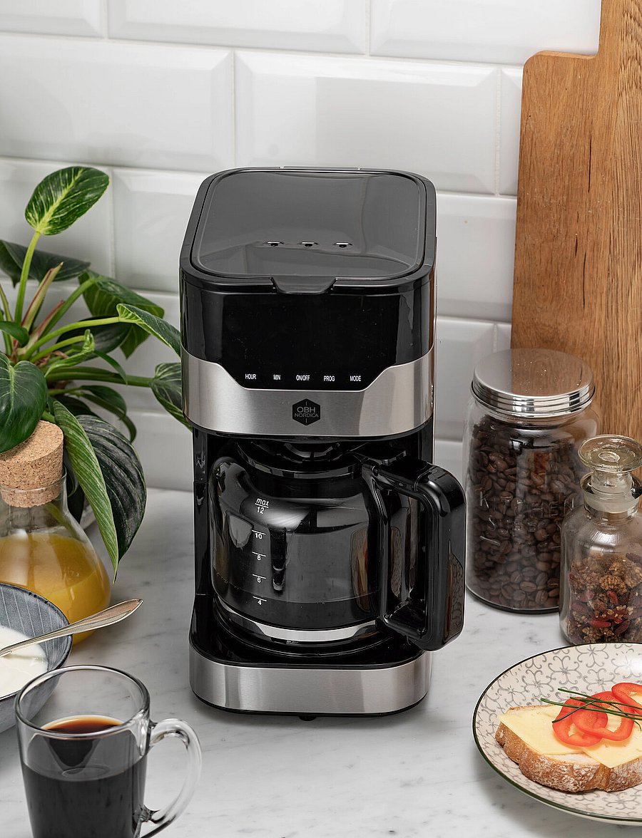 OBH Nordica - Filter coffee maker Timer Aroma - kohvimasinad - black - 3