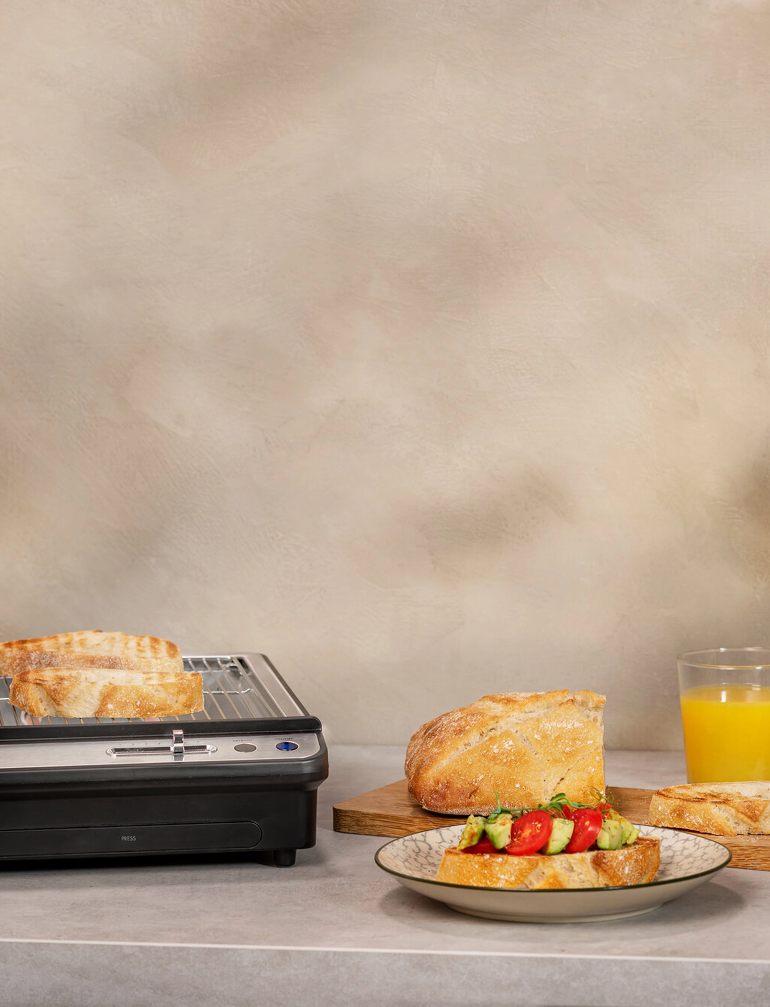 OBH Nordica - Centric Flat Toaster - toasters - stainless steel - 5