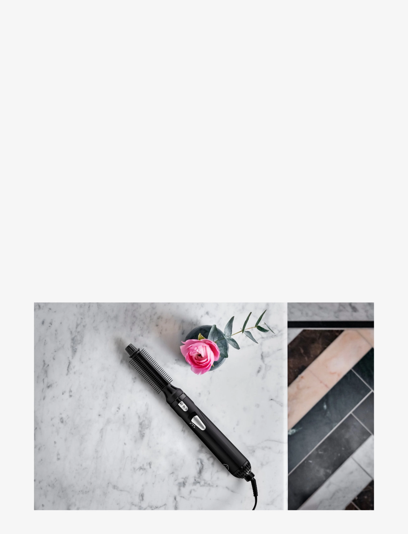OBH Nordica - Air curler  brush - brosses à cheveux styling - black - 1