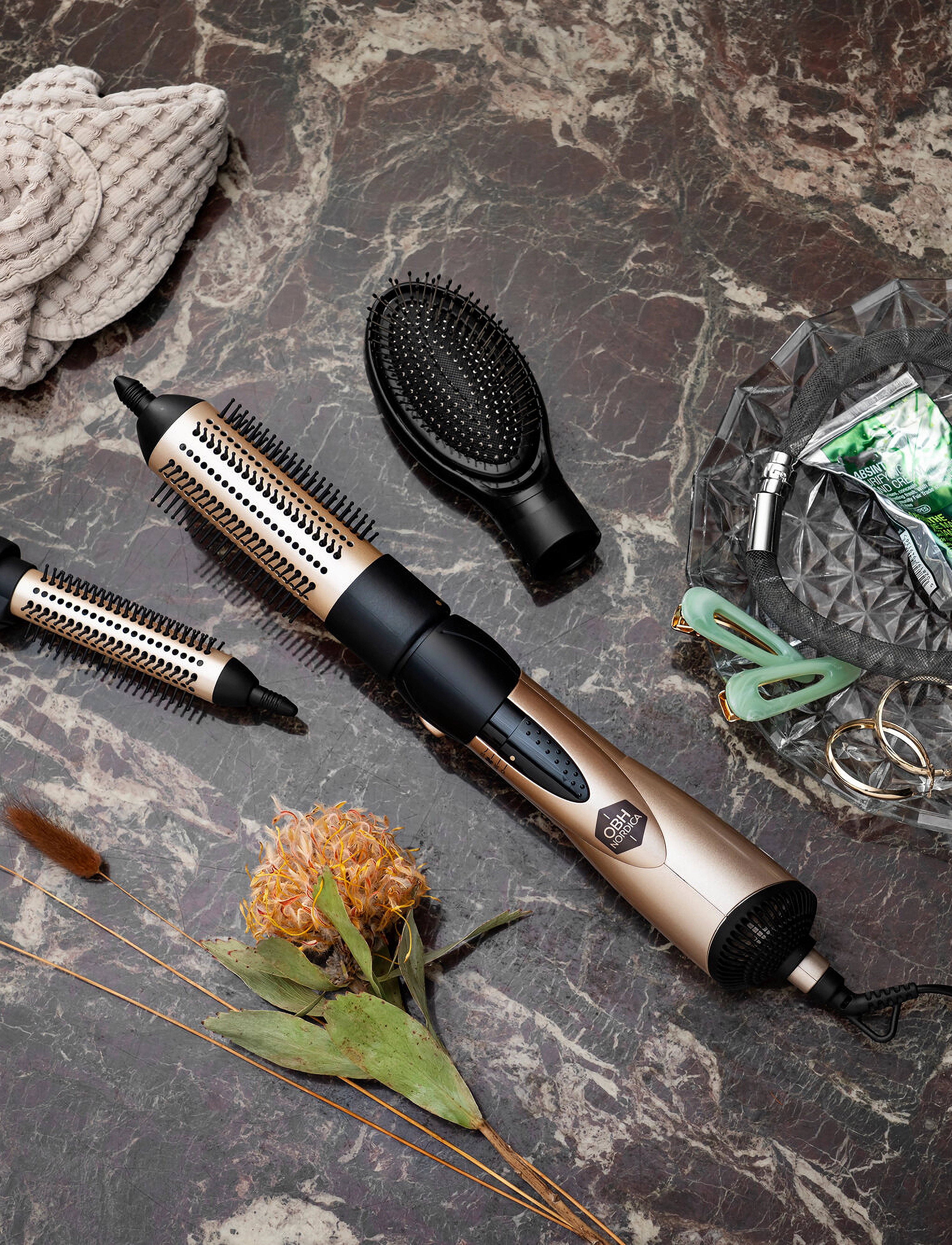 OBH Nordica - Björn Axén tools air styler professional air brush - cream - 3