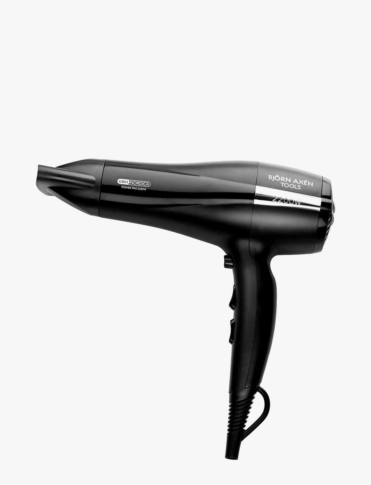 OBH Nordica Björn Axén tools power pro hair dryer - OBH Nordica - BLACK / black