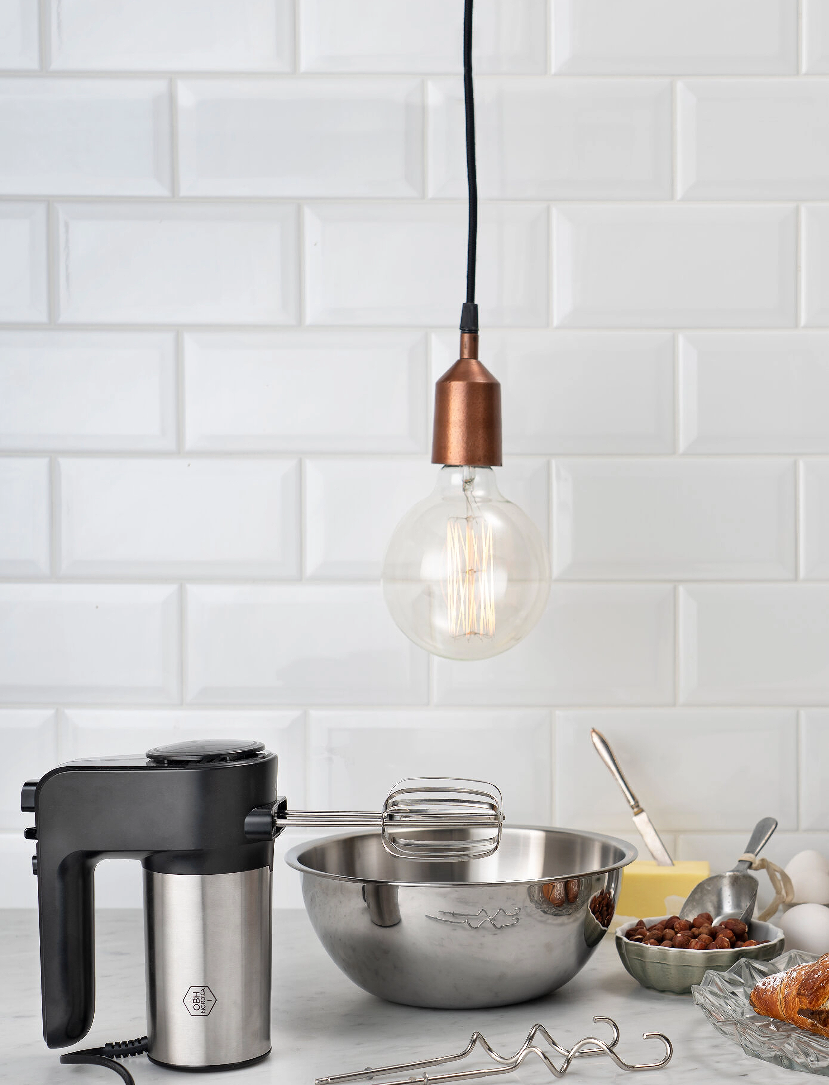 OBH Nordica - Urban mix hand mixer 300 W - mélangeurs - black steel - 4