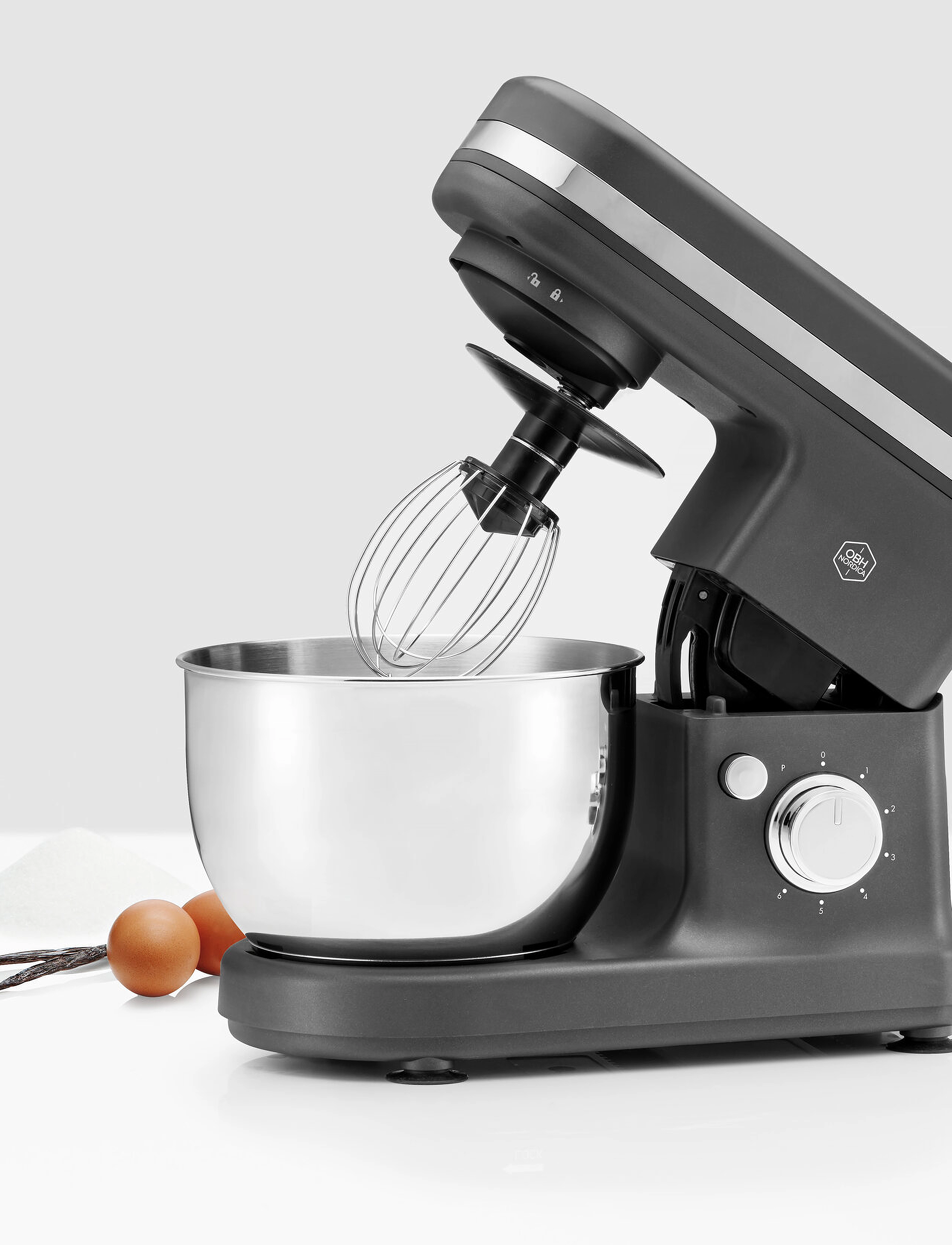 OBH Nordica - First deli kitchen machine 600 W - matt grey - 2
