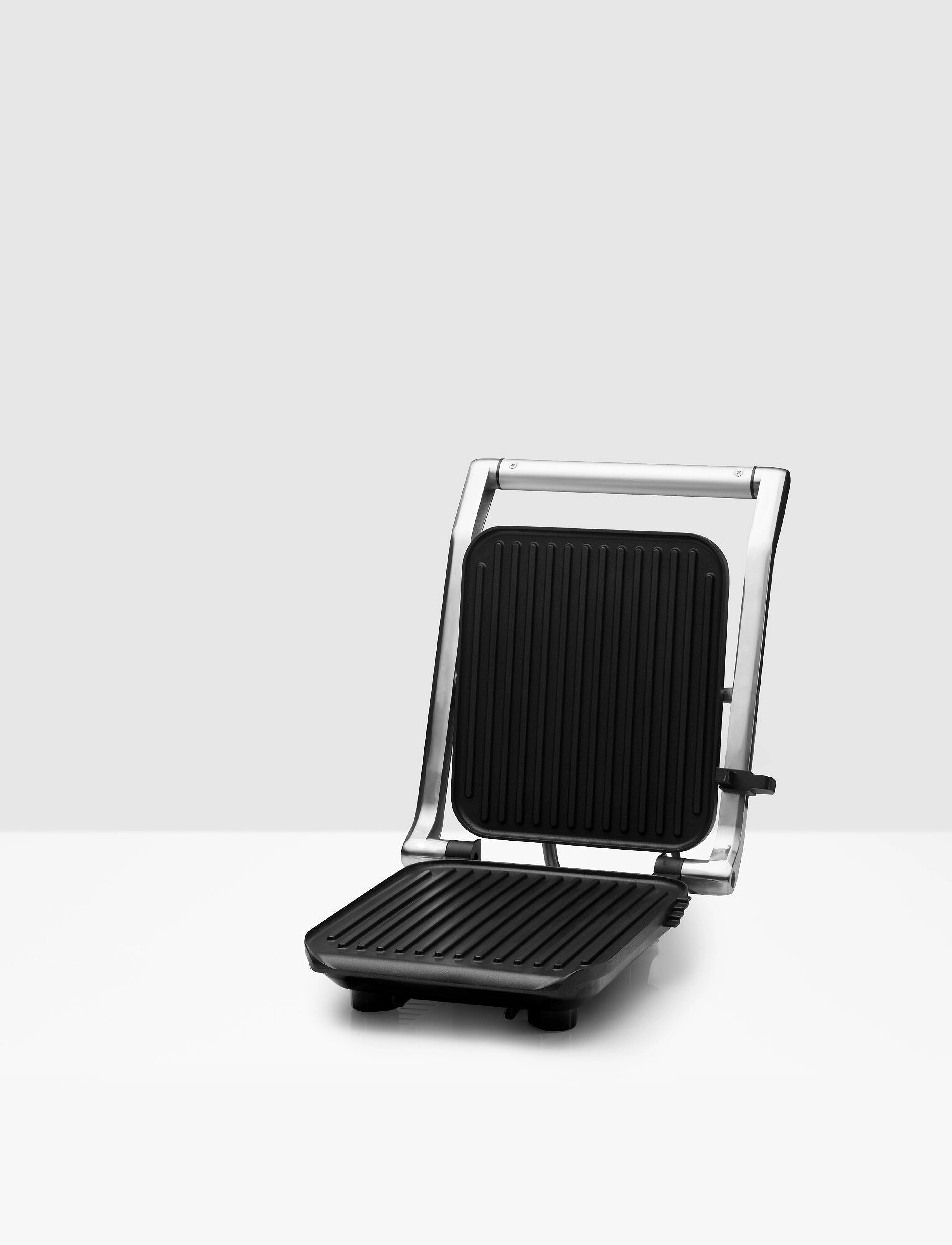OBH Nordica - Compact grill and panini maker 2000 W - pöytägrillit - stainless steel - 3