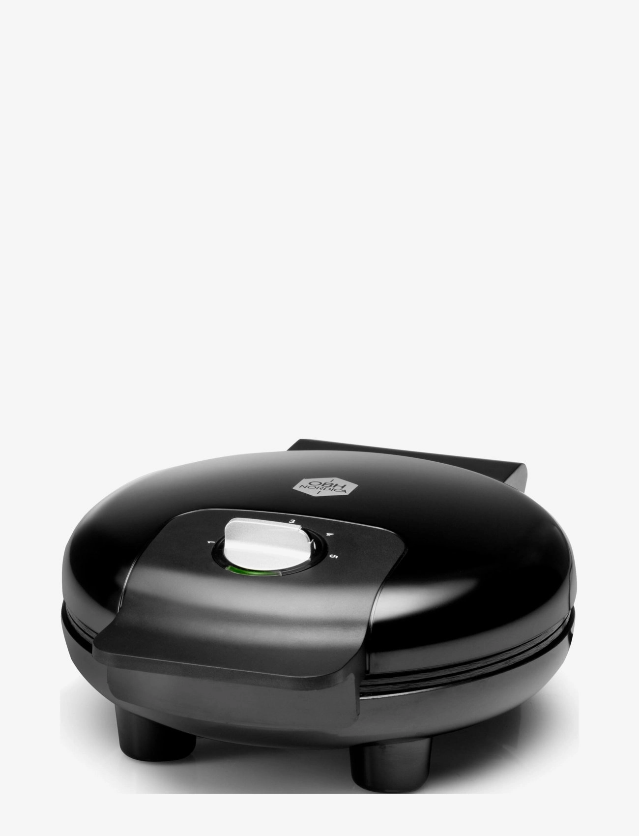 OBH Nordica Select single waffle maker 850 W black - Køkken - BLACK / black