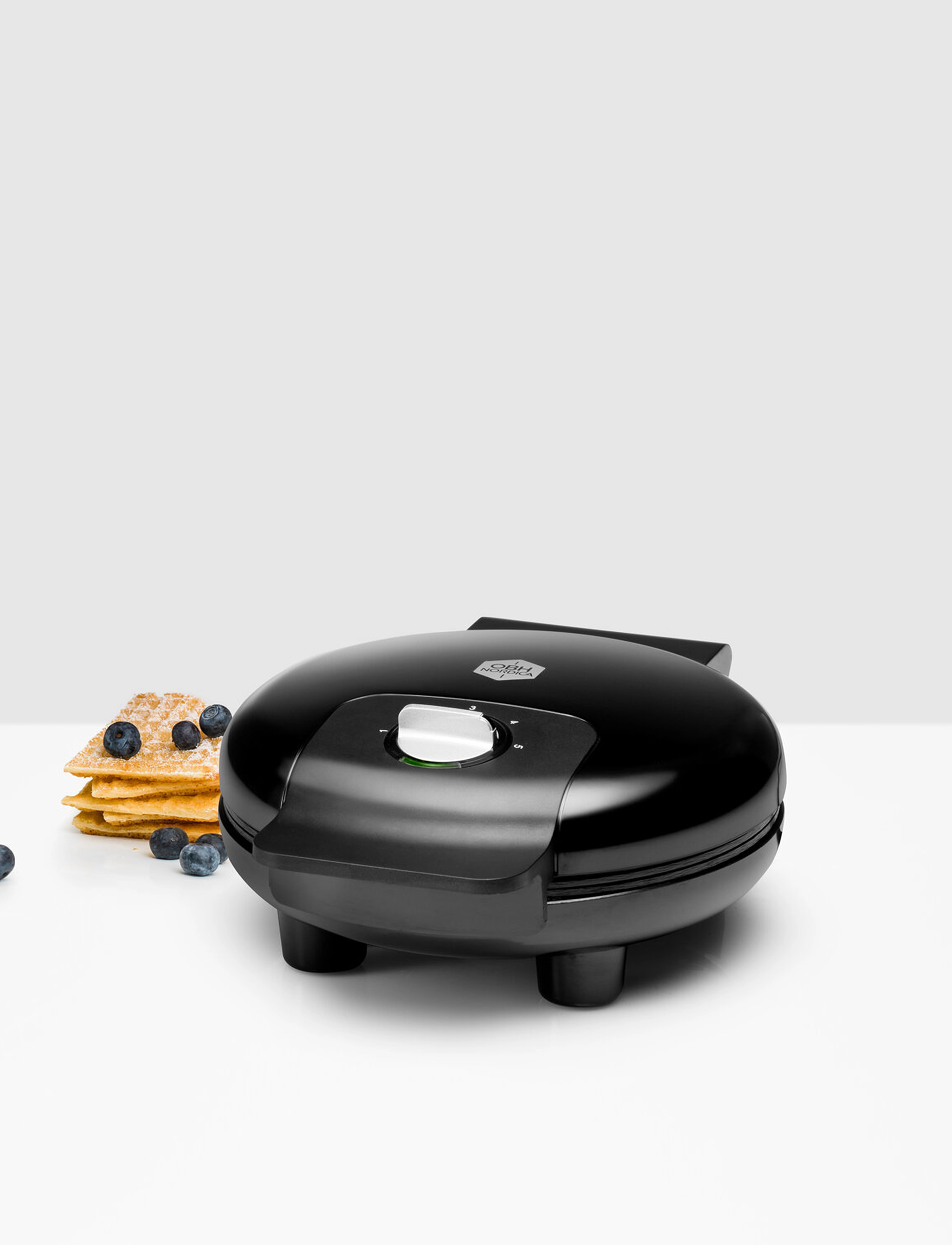 OBH Nordica Select Single Waffle Maker 850 W Black, W, Kitchen Appliances, Schwarz - Makers, Homeware