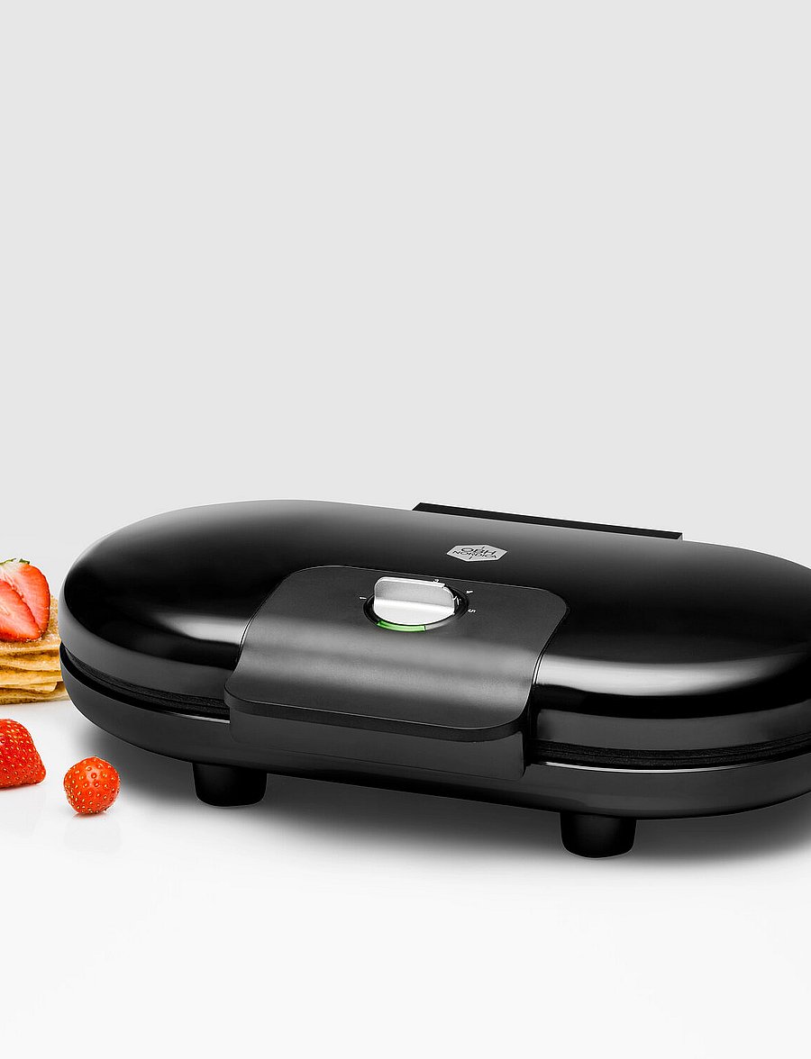 OBH Nordica - Select double waffle maker 1600 W black - citas virtuves ierīces - black - 4