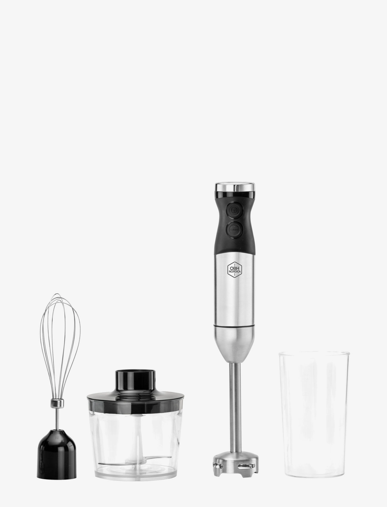 OBH Nordica Elite Mix Stick Mixer - Presenter - BLACK / silver