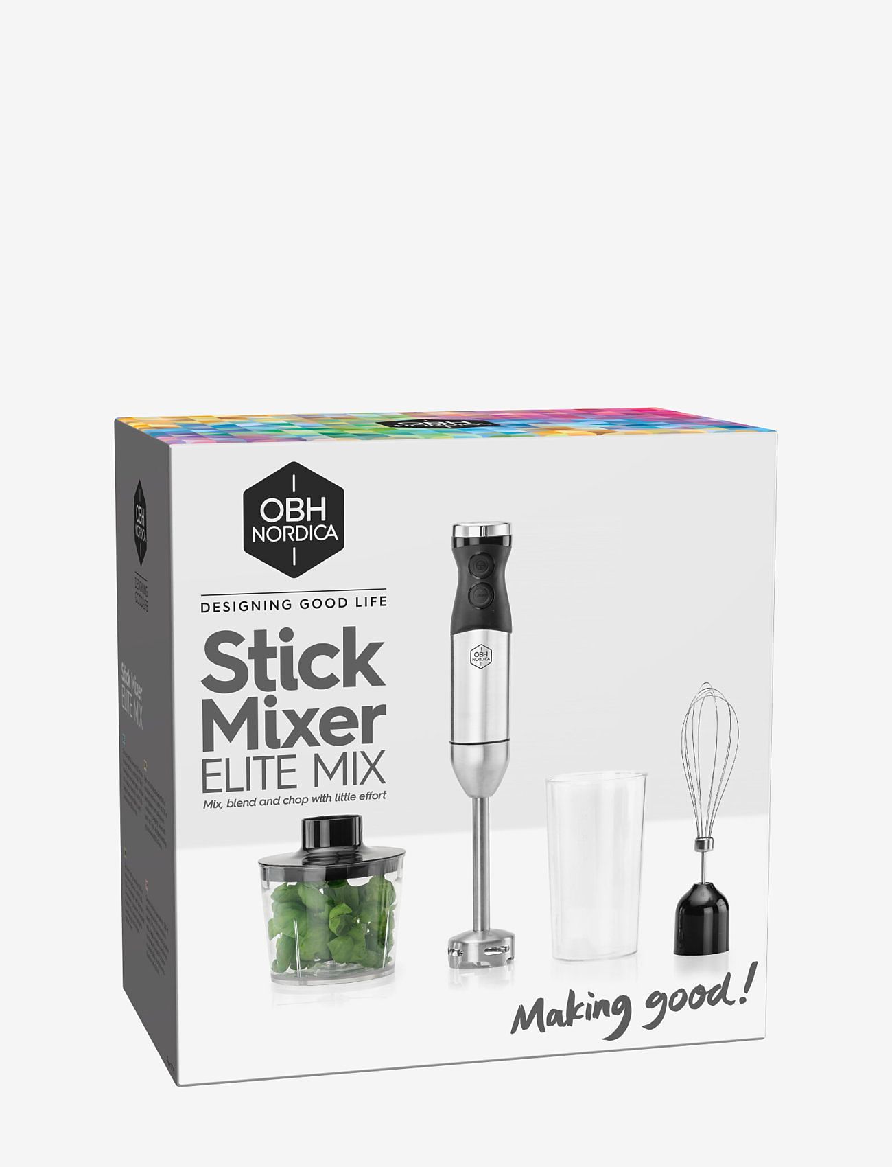 OBH Nordica - Elite Mix Stick Mixer - mixers & blenders - black - 1
