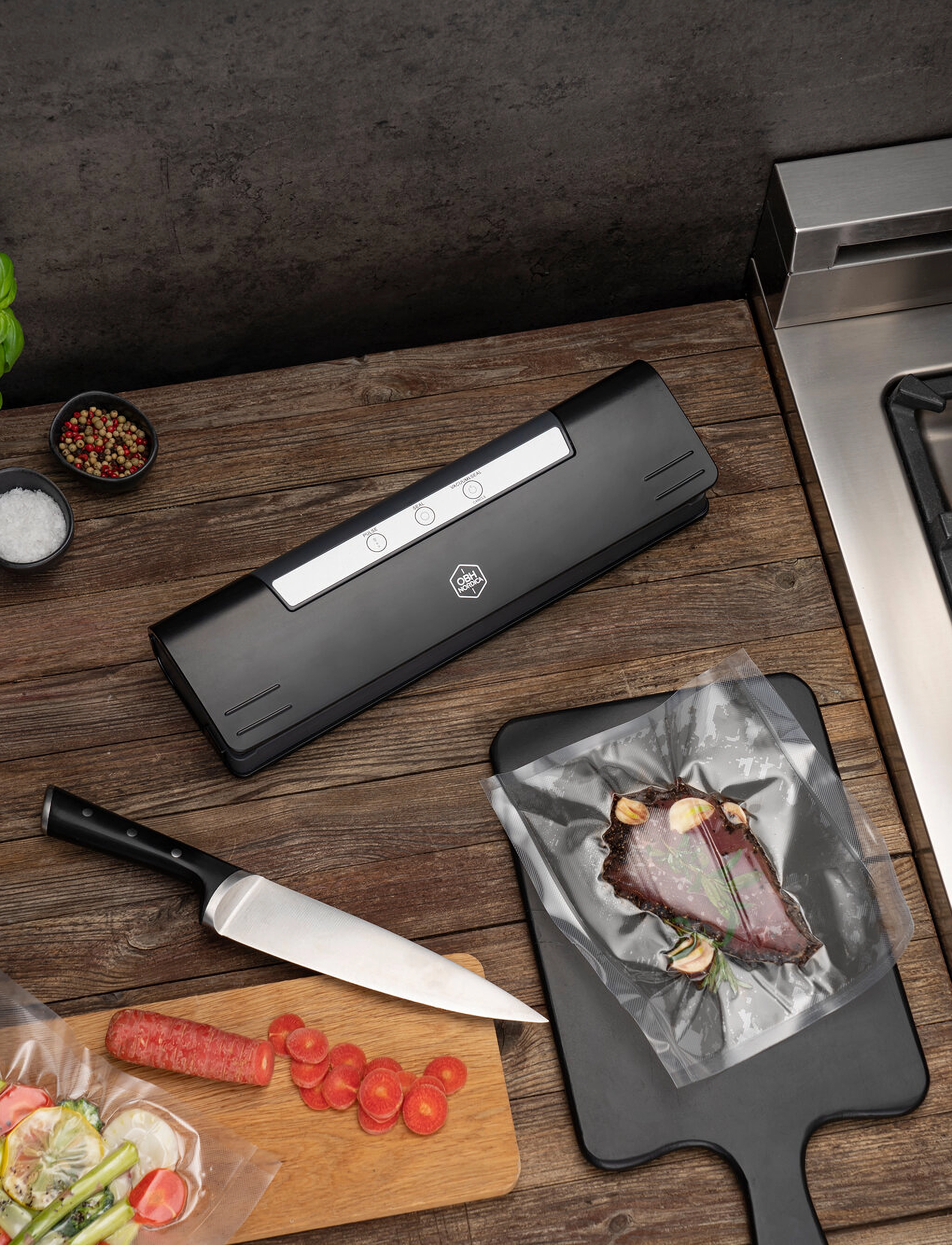 OBH Nordica - Vacuum Sealer Compact Fresh - black - 2