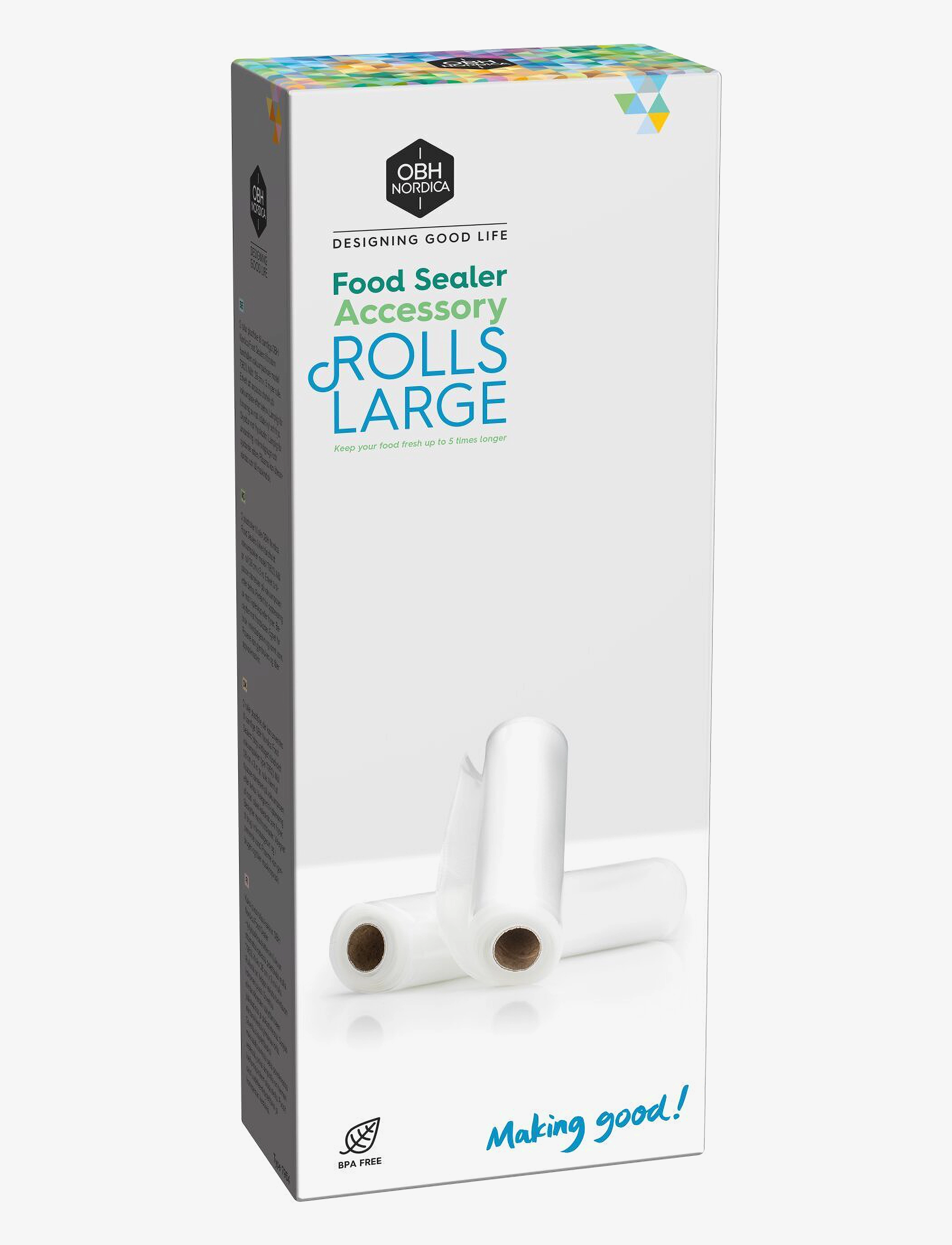 OBH Nordica - Rolls large to food sealer - vacuumpakkere - plastic - 2
