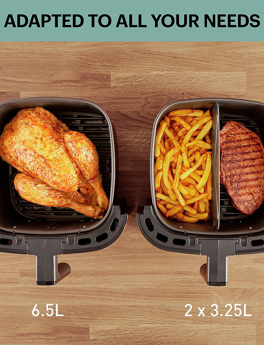 OBH Nordica - Easy Fry & Grill XXL 2in1 Silver - black - 4